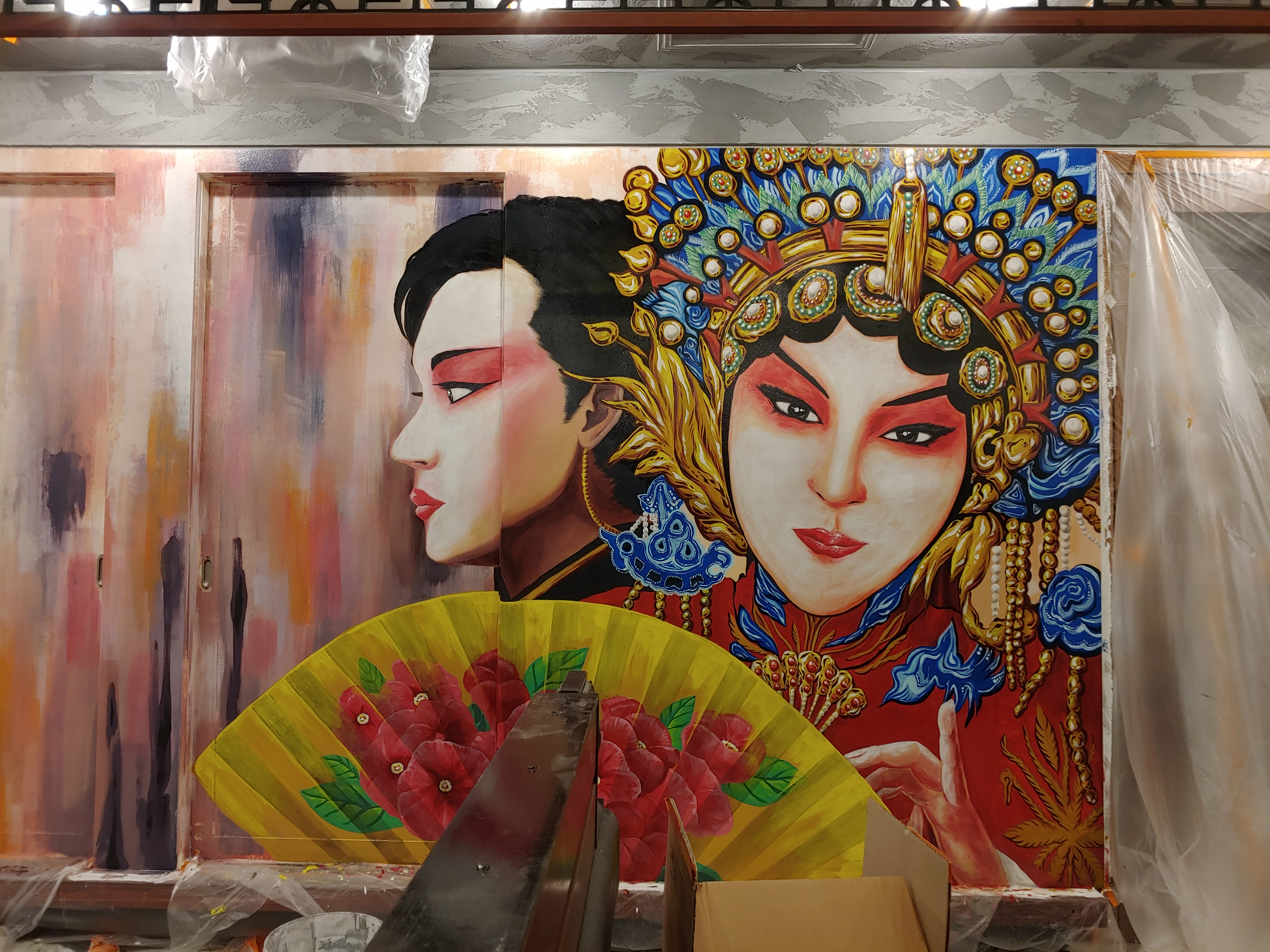 테이스트&테이스트 — 레스토랑 포인트 벽화