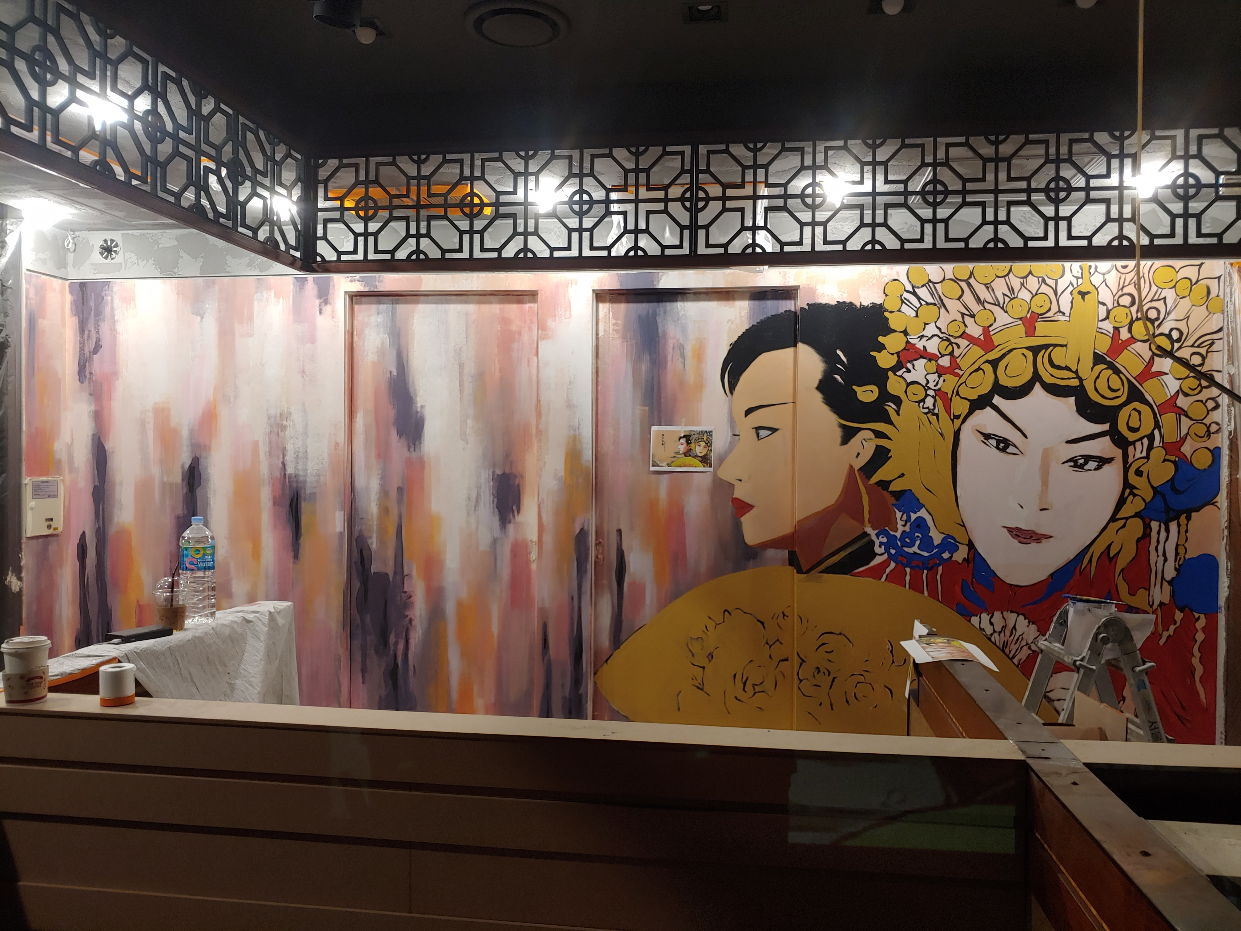 테이스트&테이스트 — 레스토랑 포인트 벽화