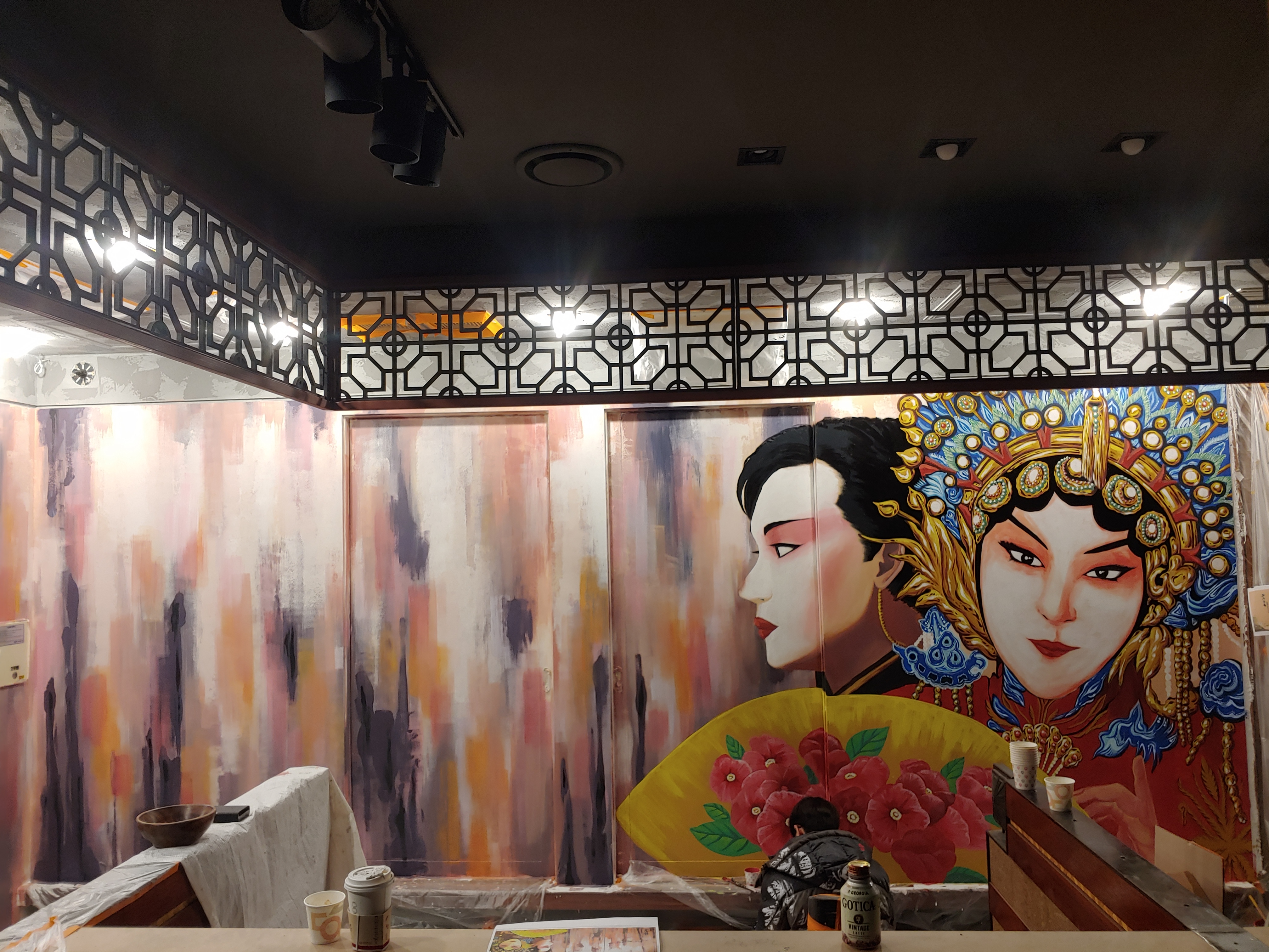 테이스트&테이스트 — 레스토랑 포인트 벽화