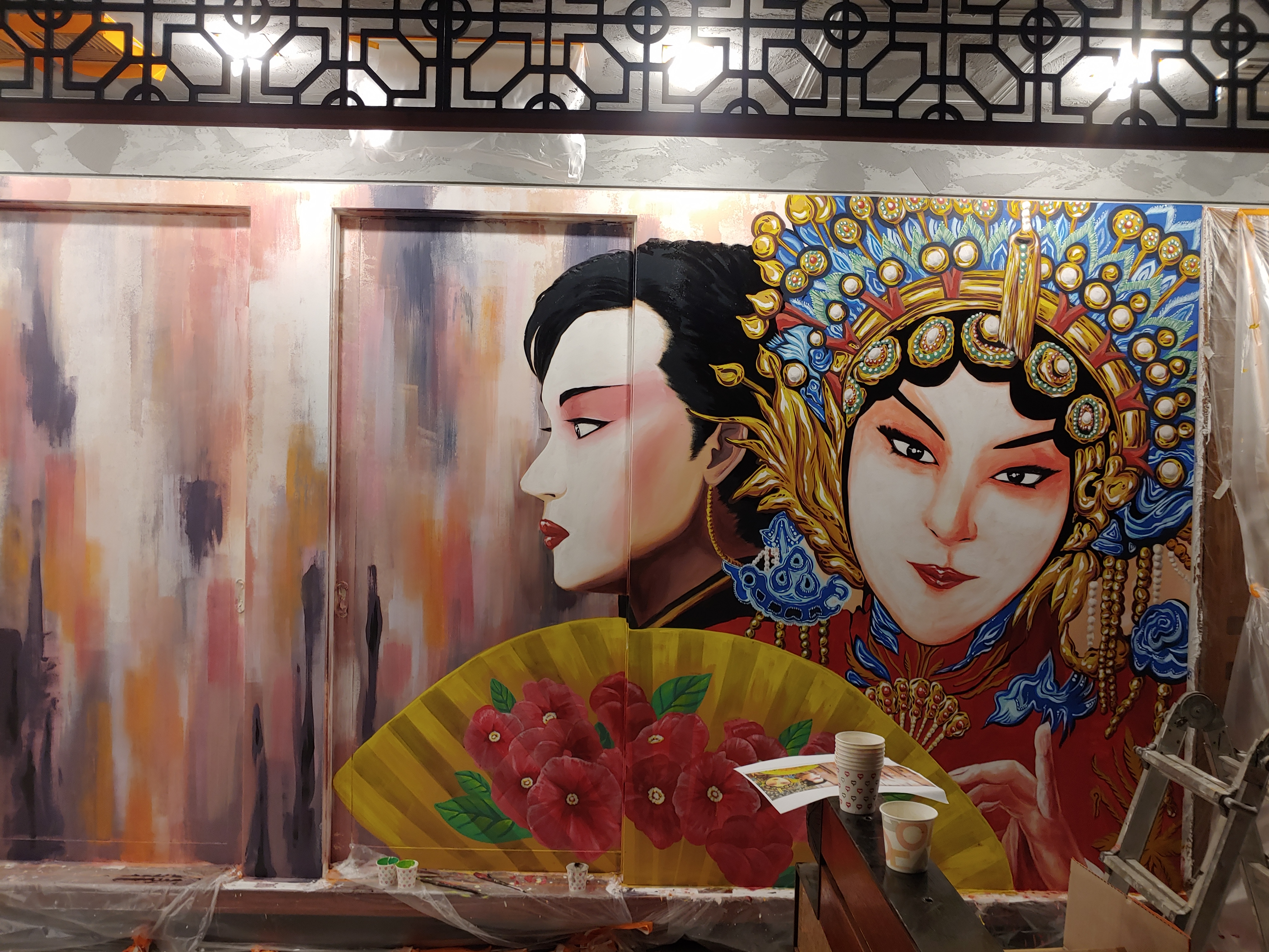 테이스트&테이스트 — 레스토랑 포인트 벽화