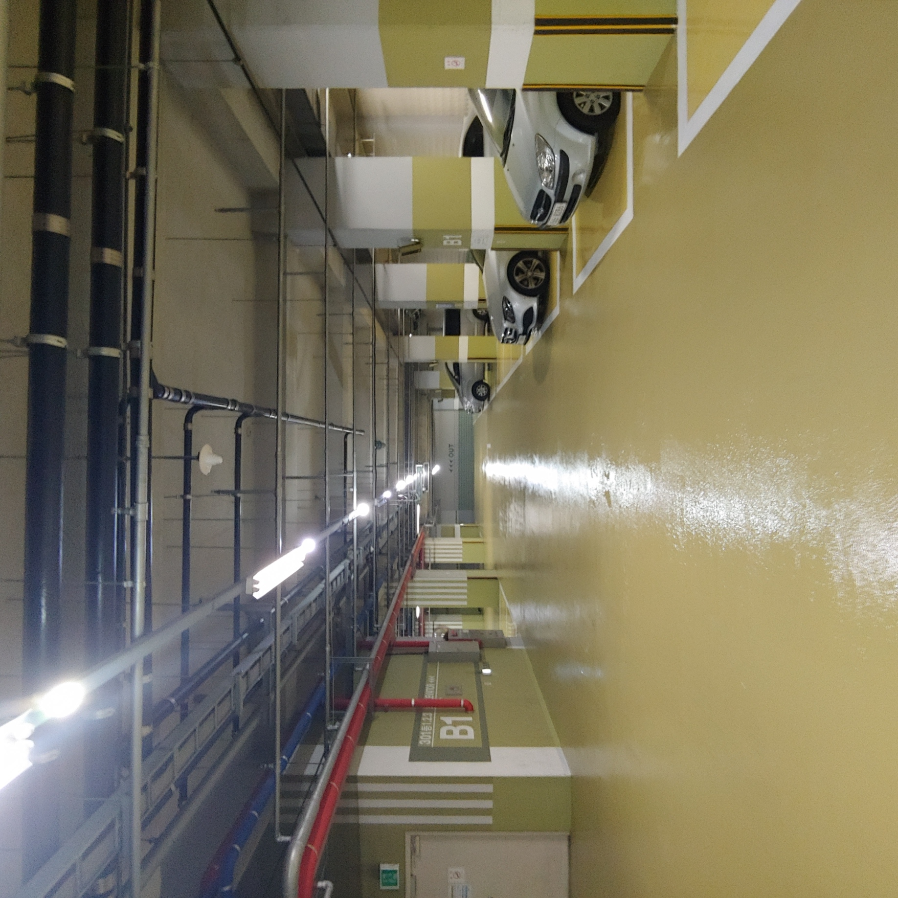 용산 이안3차 아파트 — 지하주차장 방수