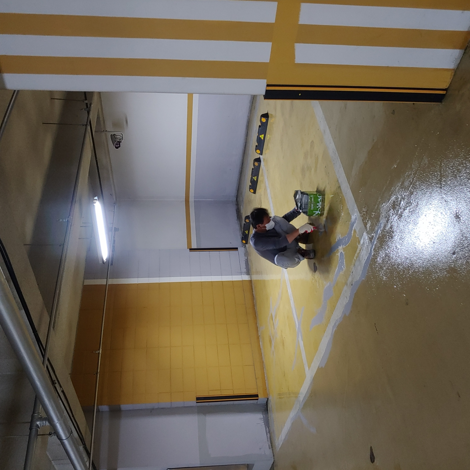 용산 이안3차 아파트 — 지하주차장 방수