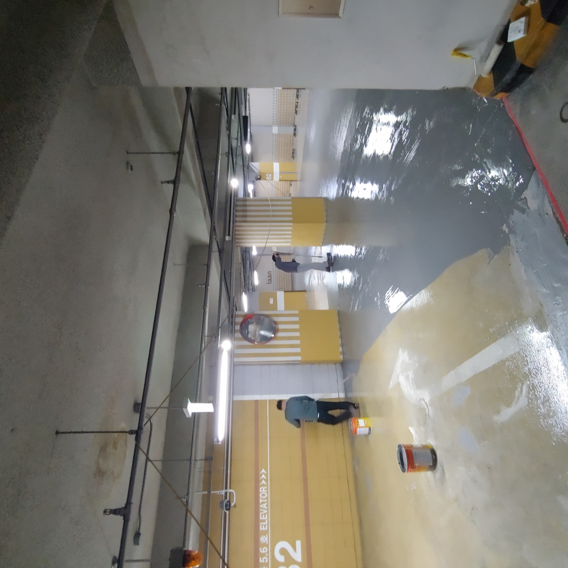 용산 이안3차 아파트 — 지하주차장 방수