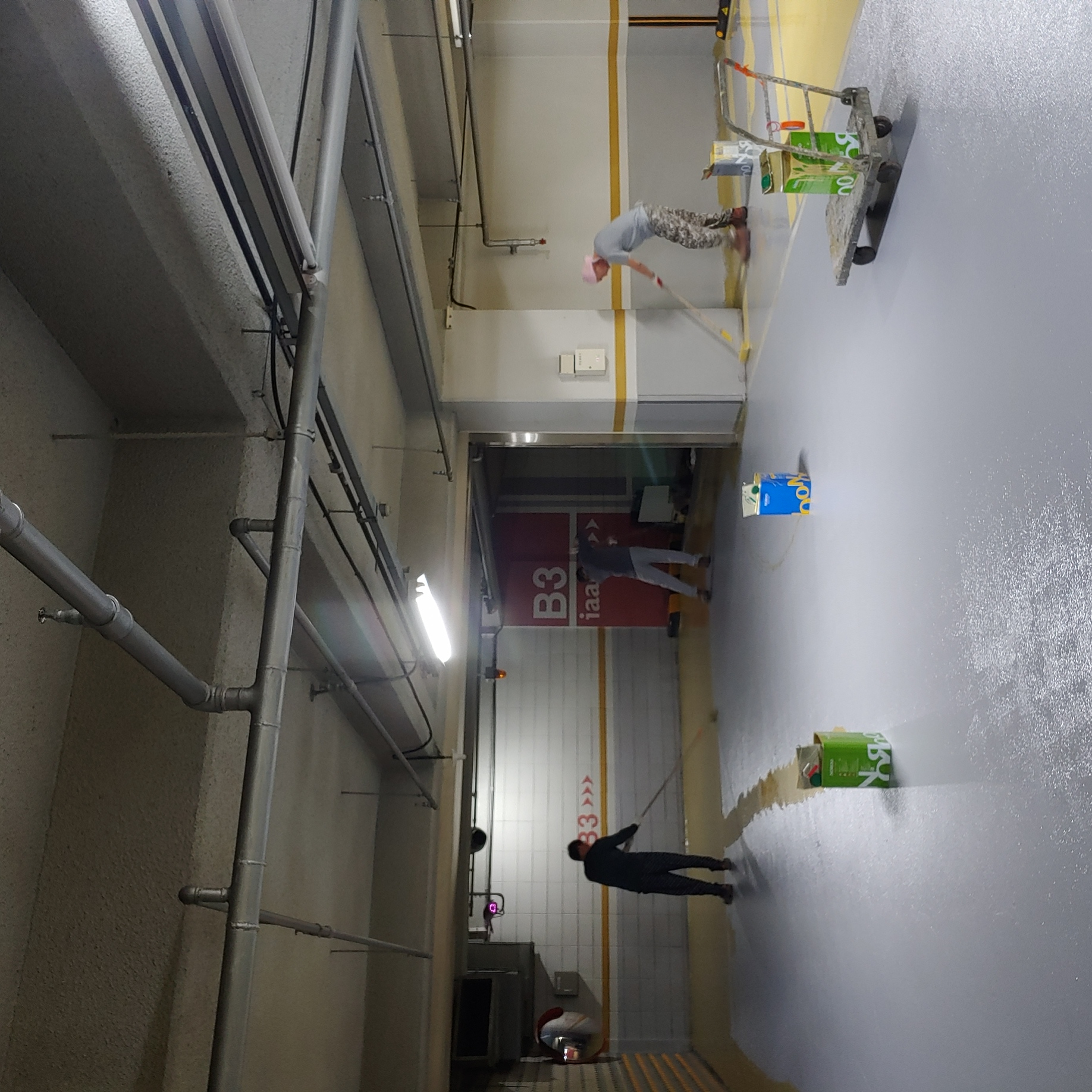 용산 이안3차 아파트 — 지하주차장 방수