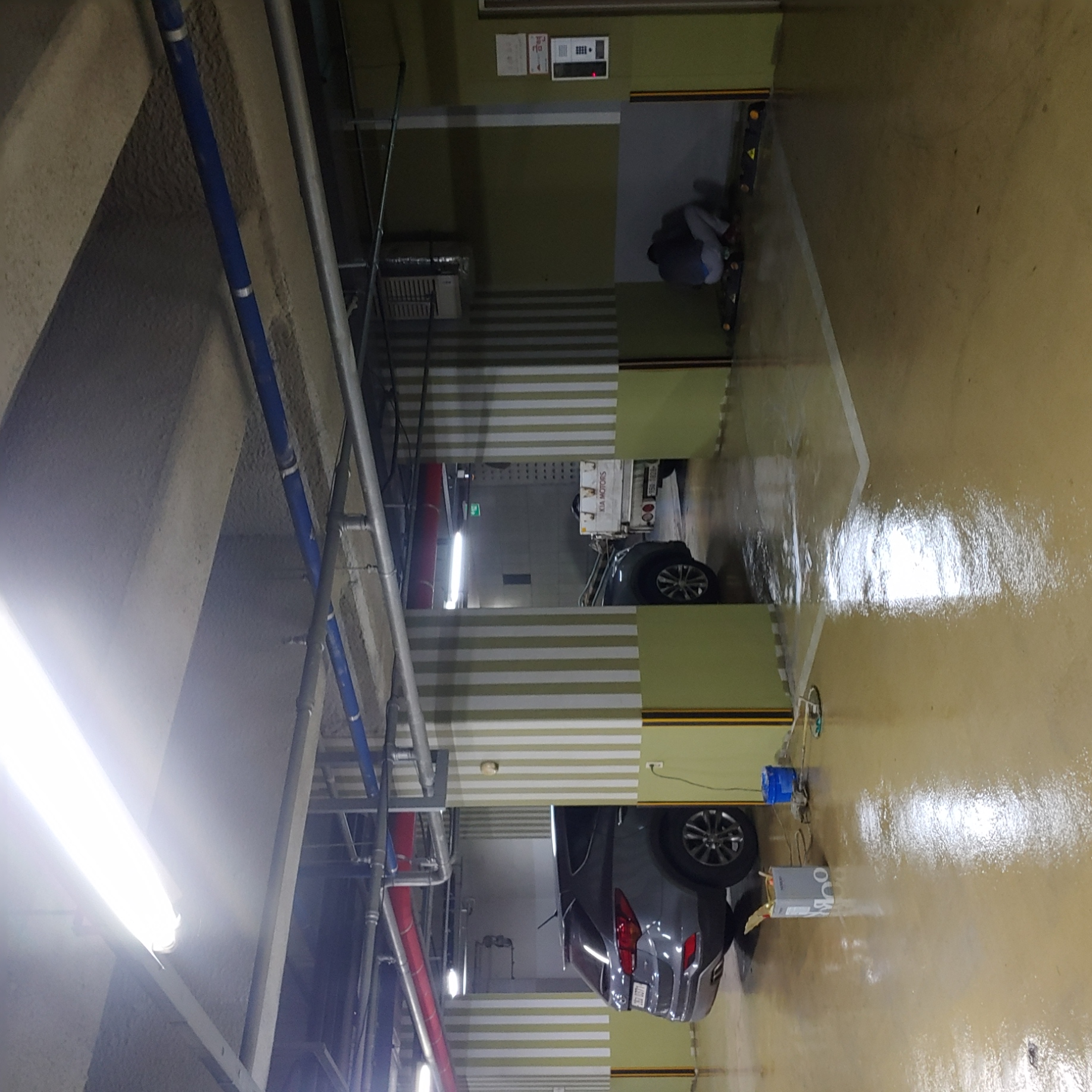 용산 이안3차 아파트 — 지하주차장 방수