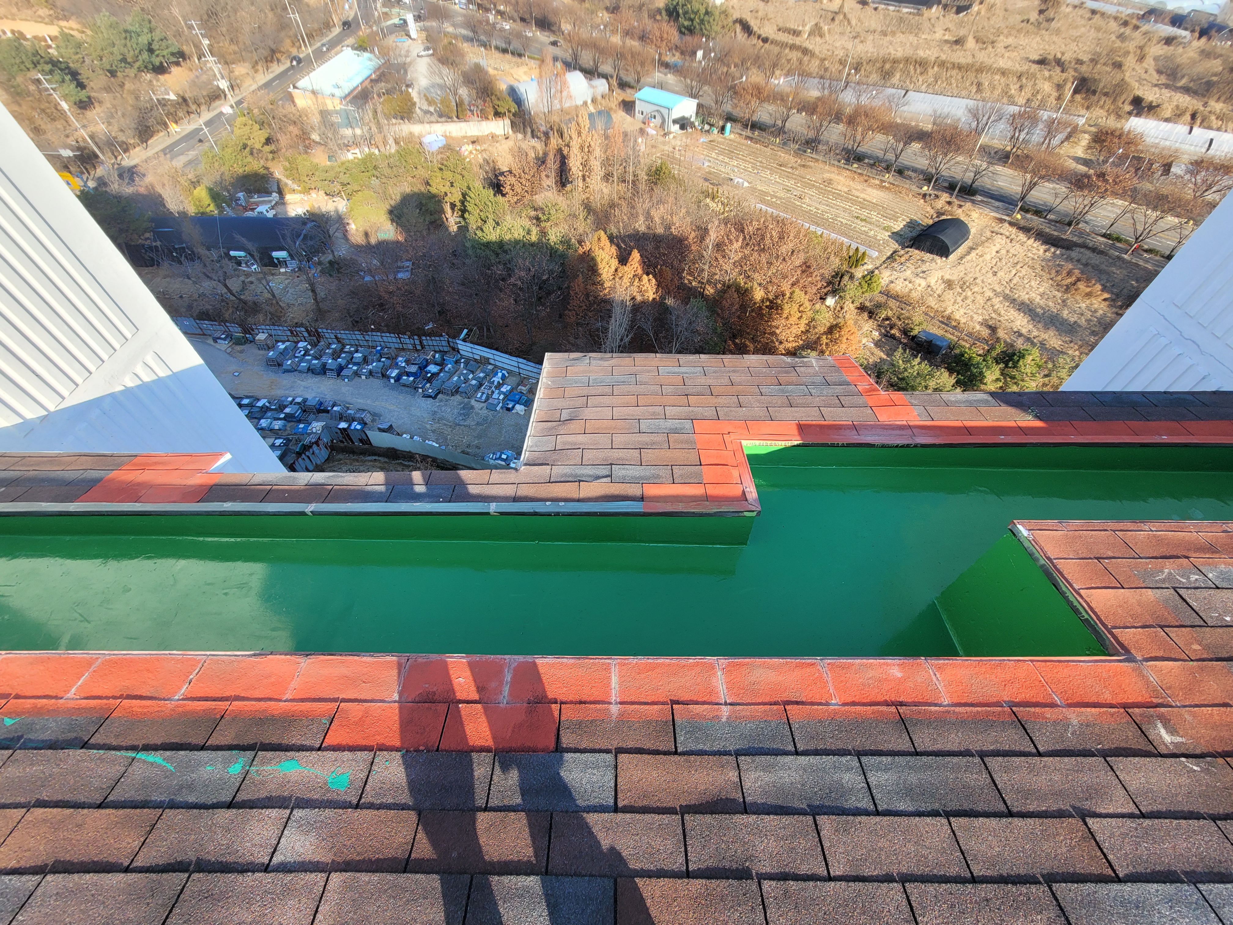 풍림아이원아파트 관리사무소 — 아파트 옥상