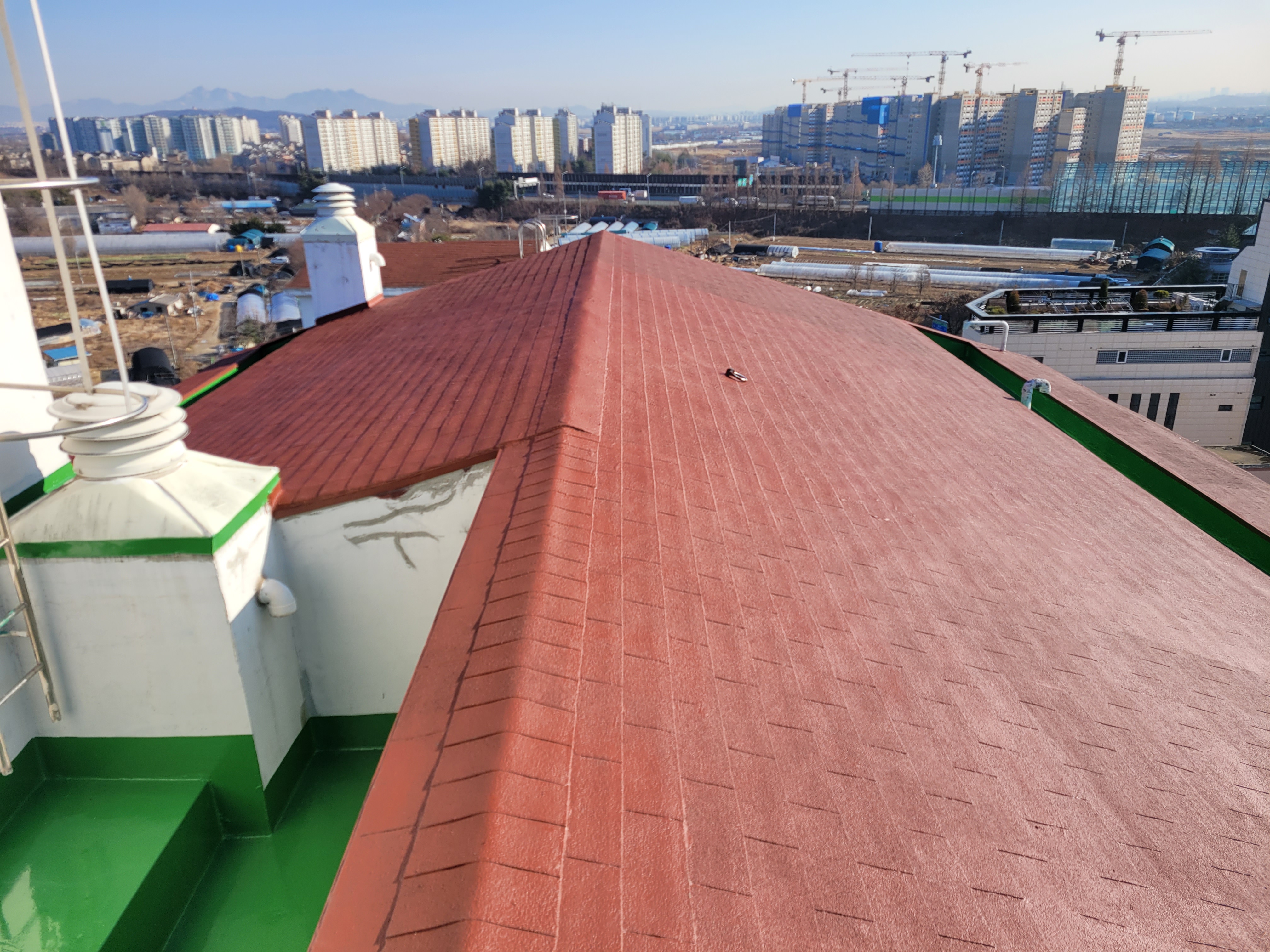 풍림아이원아파트 관리사무소 — 아파트 옥상