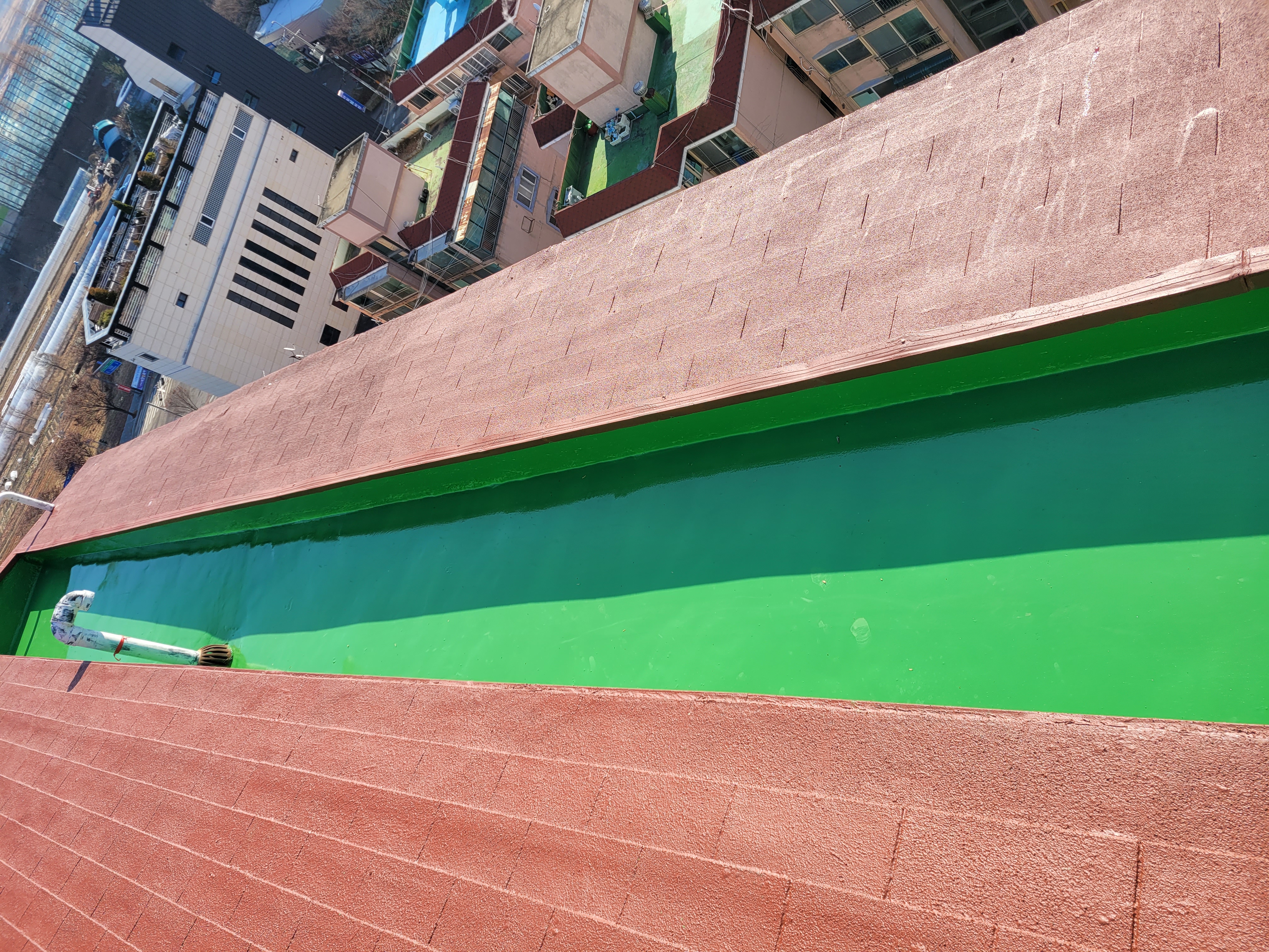 풍림아이원아파트 관리사무소 — 아파트 옥상