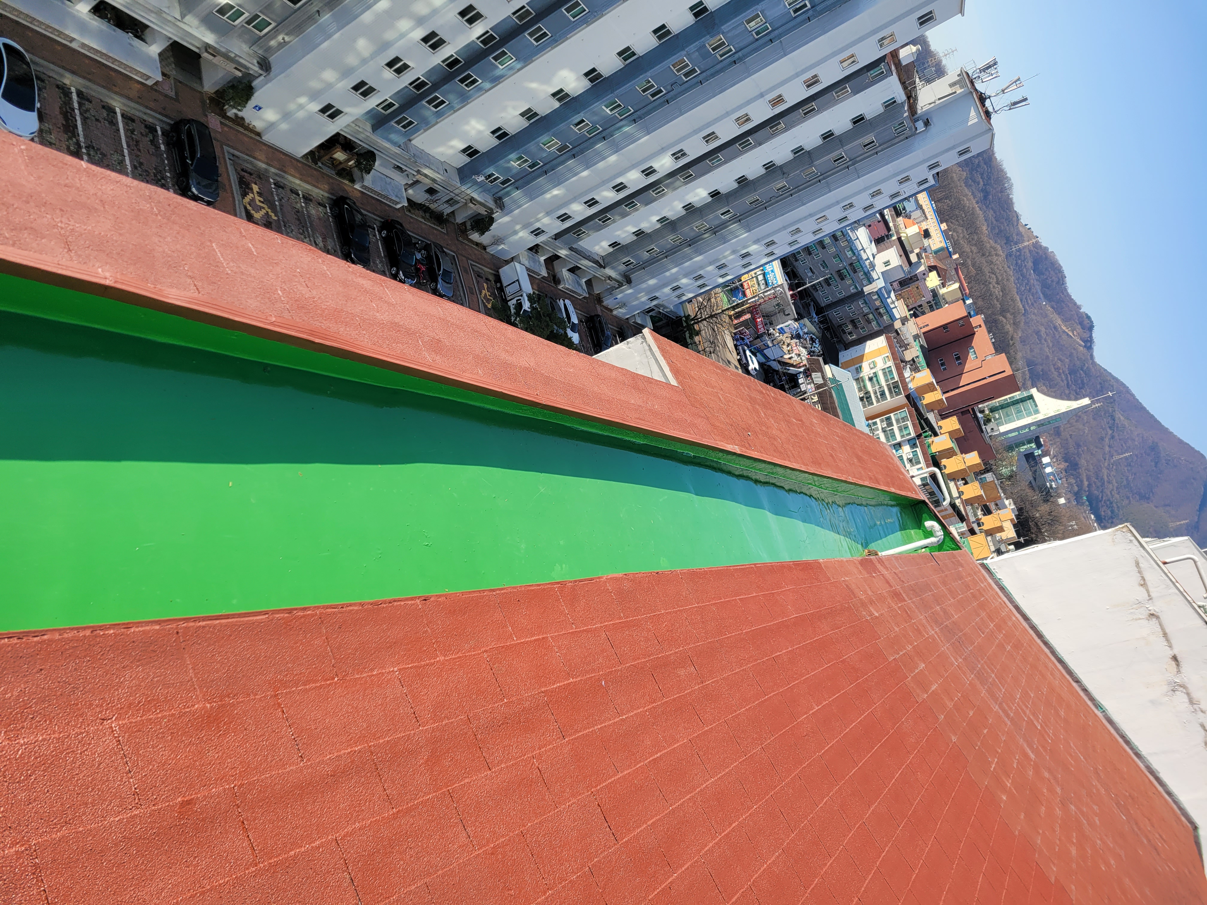 풍림아이원아파트 관리사무소 — 아파트 옥상