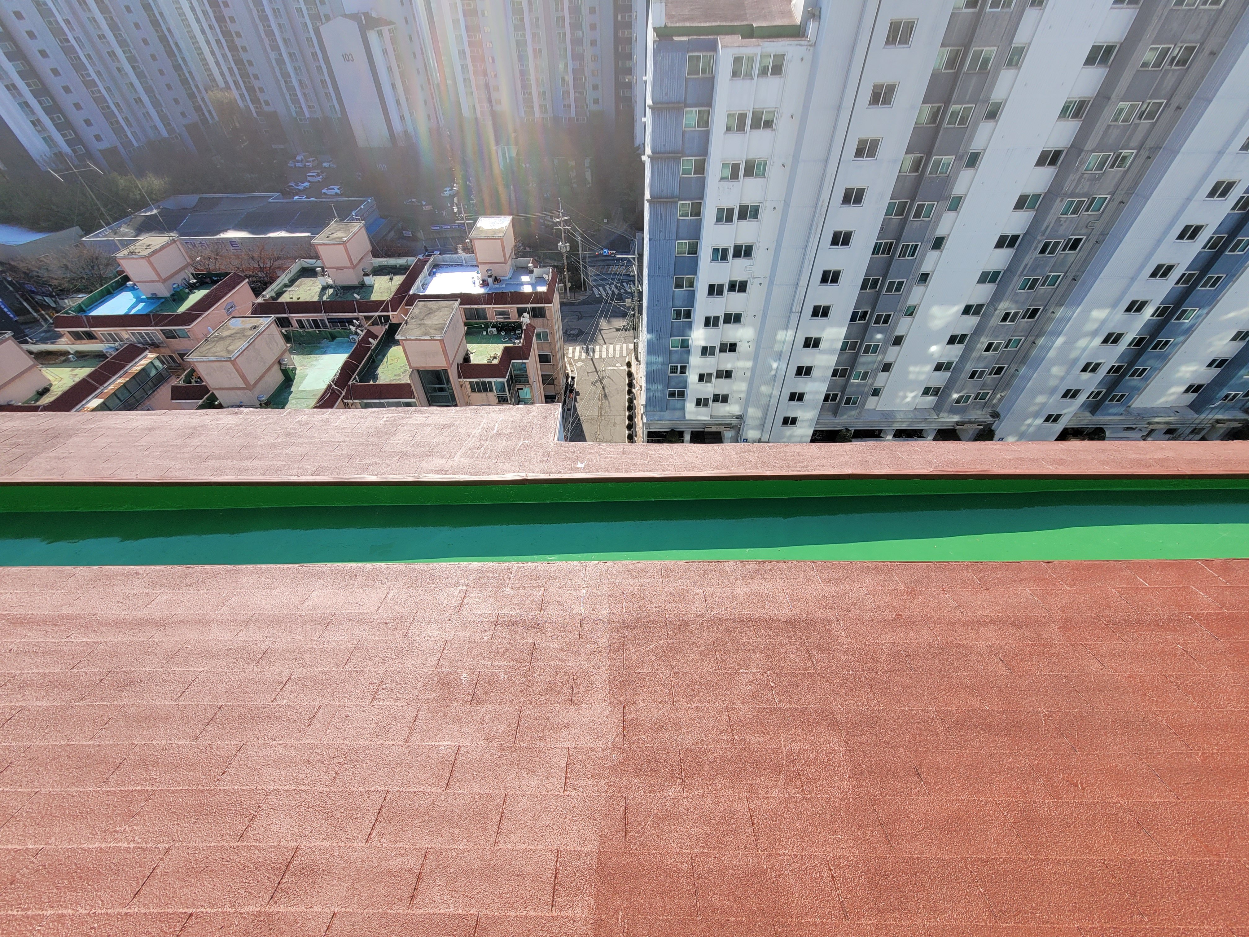 풍림아이원아파트 관리사무소 — 아파트 옥상