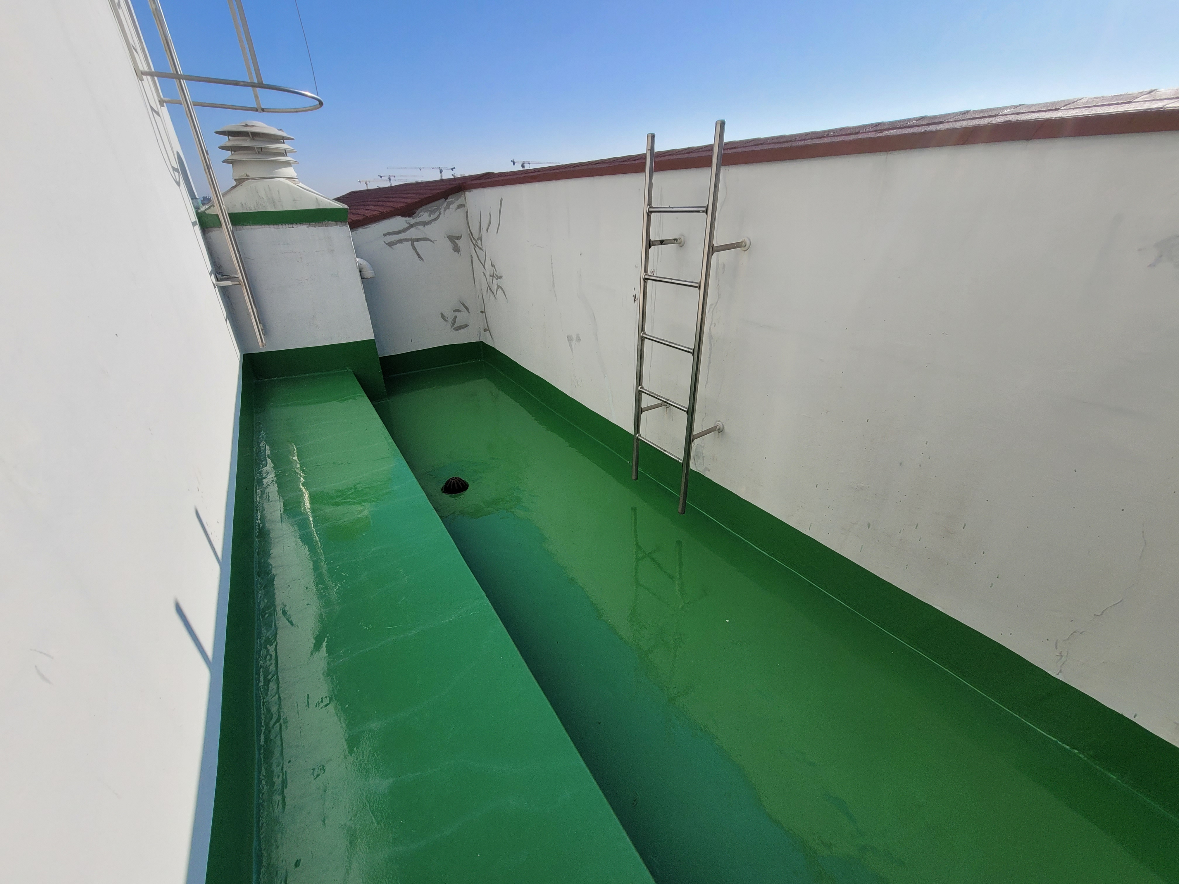 풍림아이원아파트 관리사무소 — 아파트 옥상