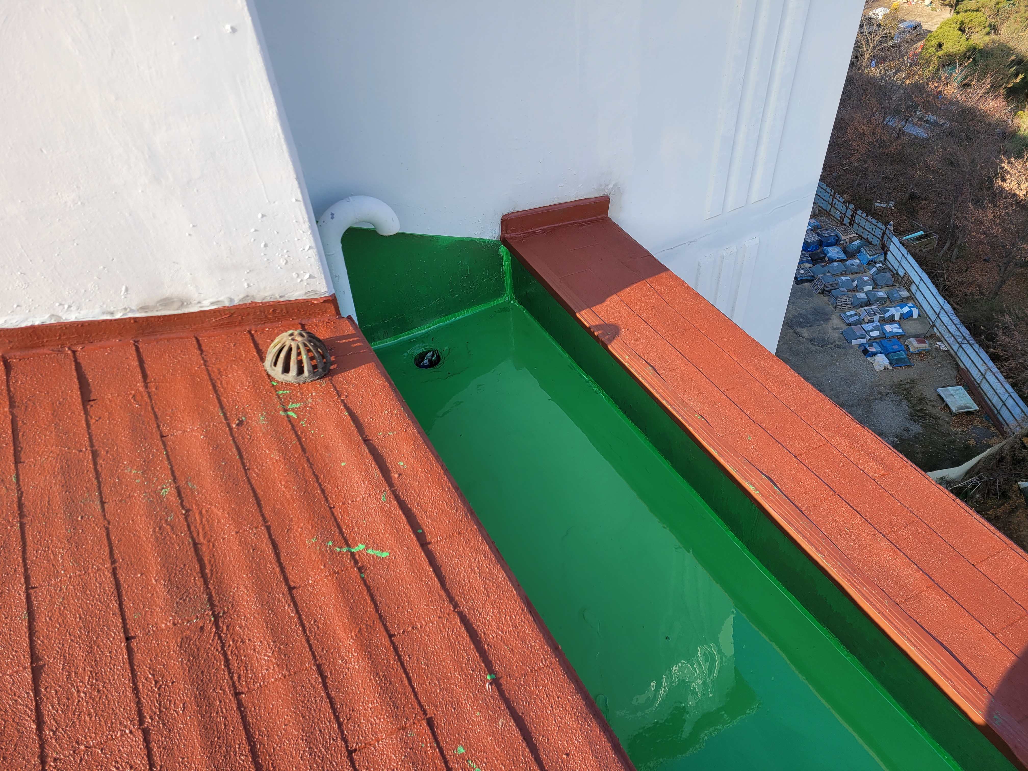 풍림아이원아파트 관리사무소 — 아파트 옥상