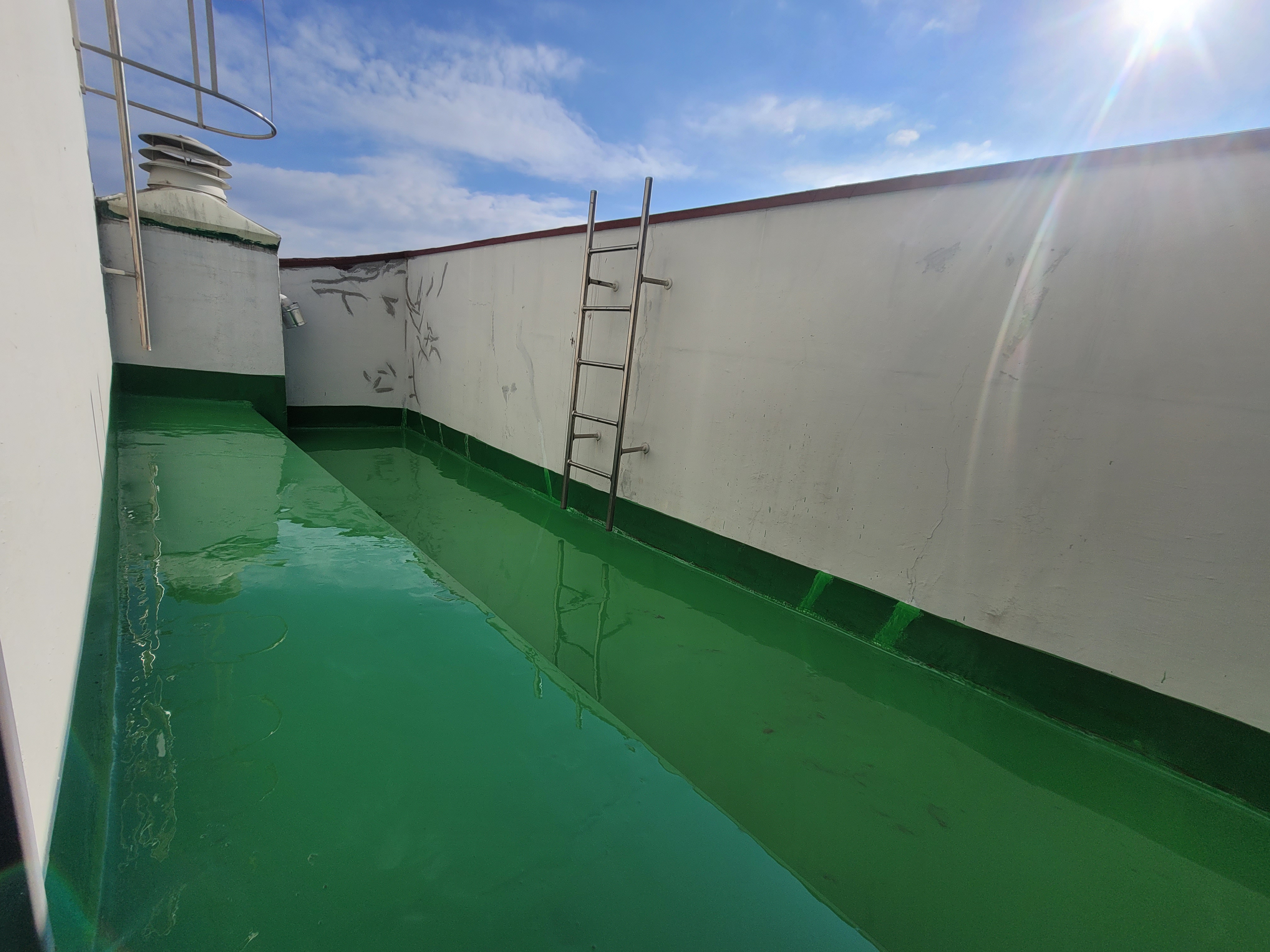 풍림아이원아파트 관리사무소 — 아파트 옥상