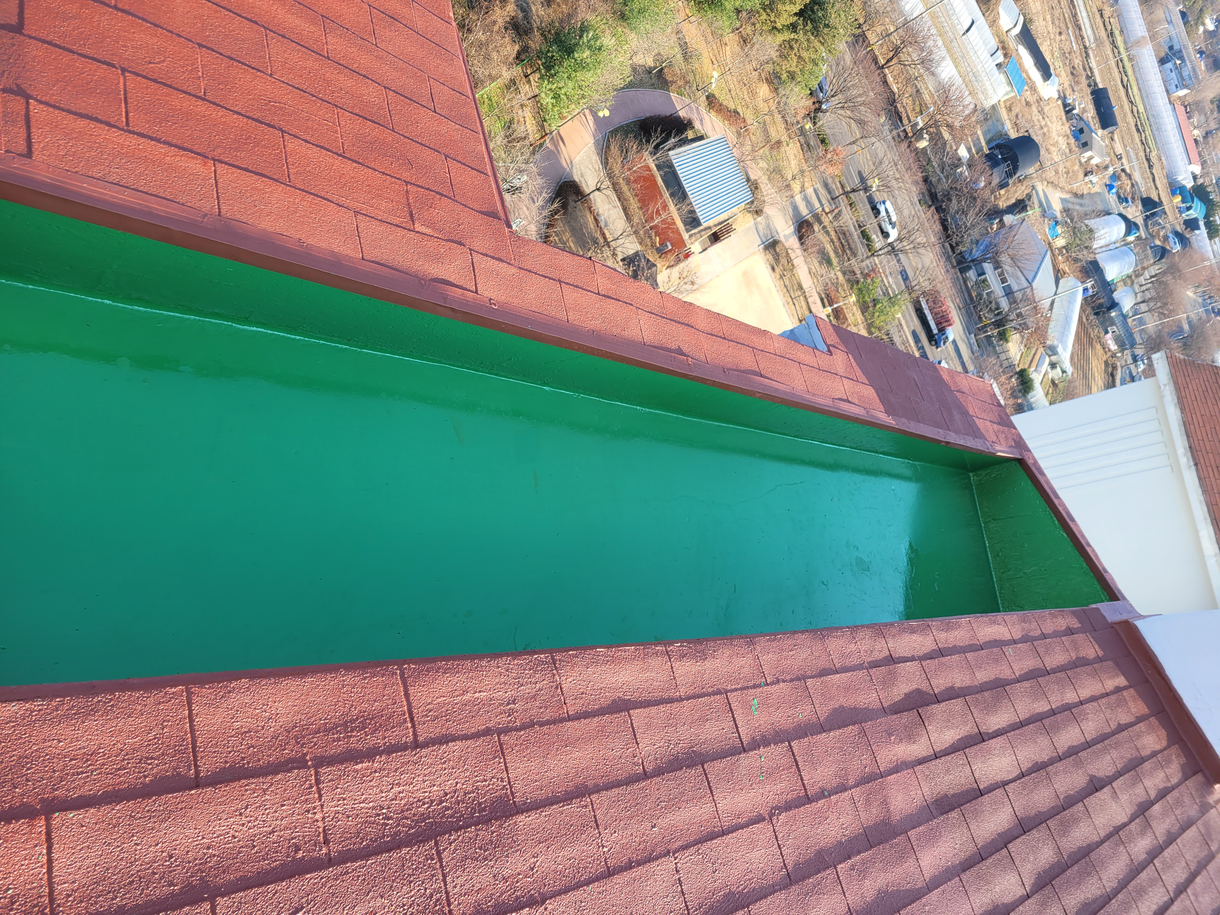 풍림아이원아파트 관리사무소 — 아파트 옥상