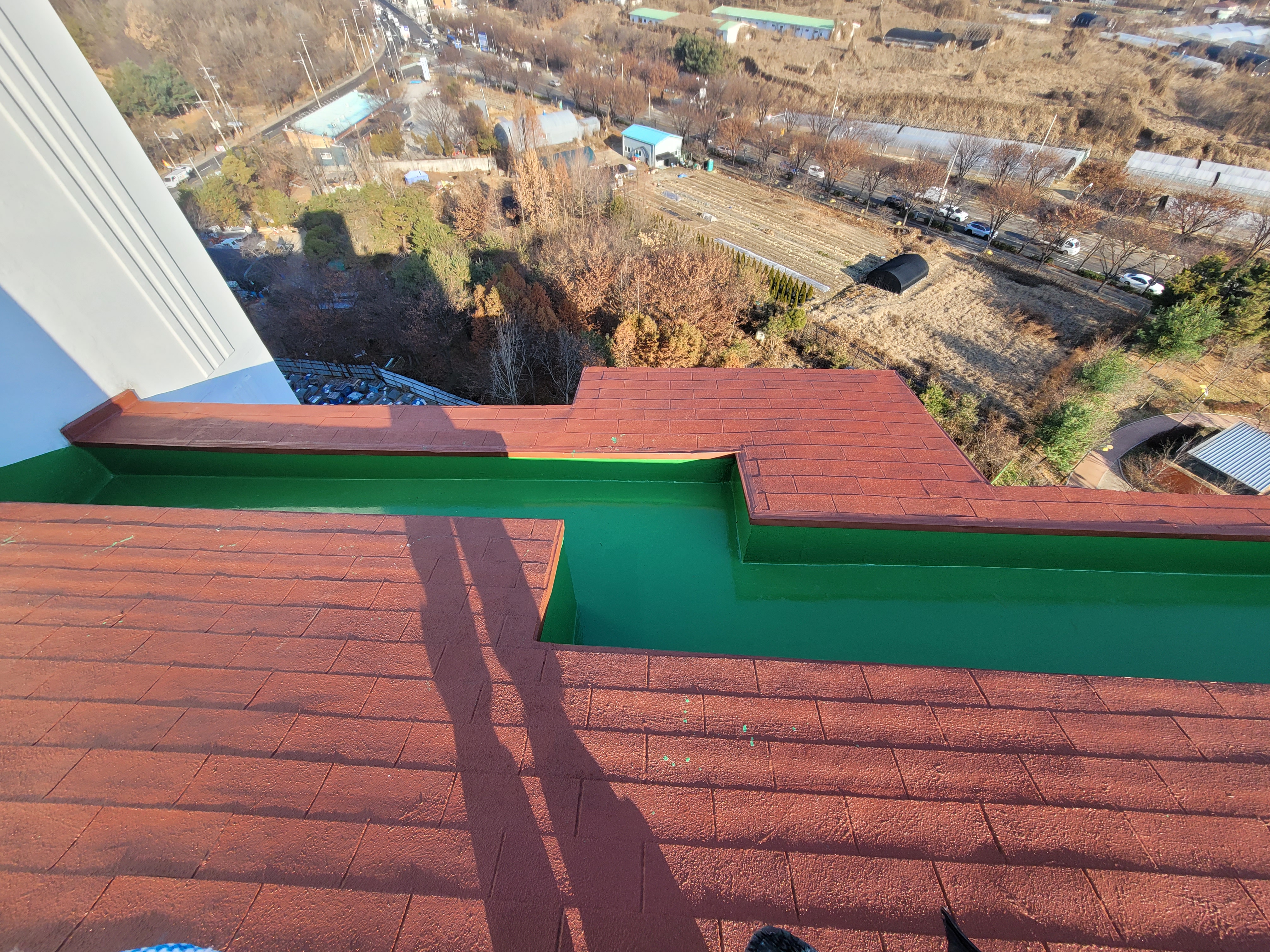 풍림아이원아파트 관리사무소 — 아파트 옥상