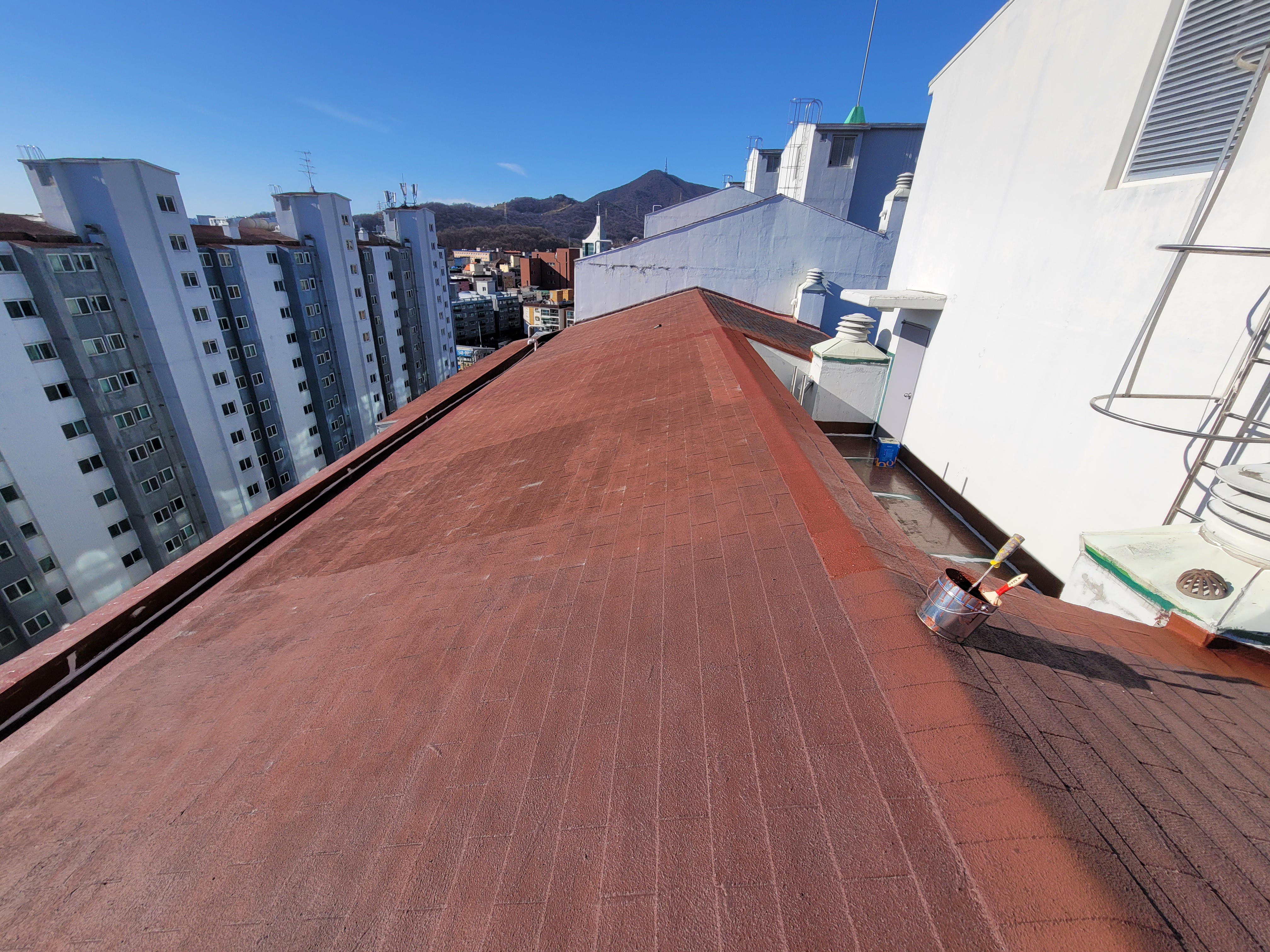 풍림아이원아파트 관리사무소 — 아파트 옥상