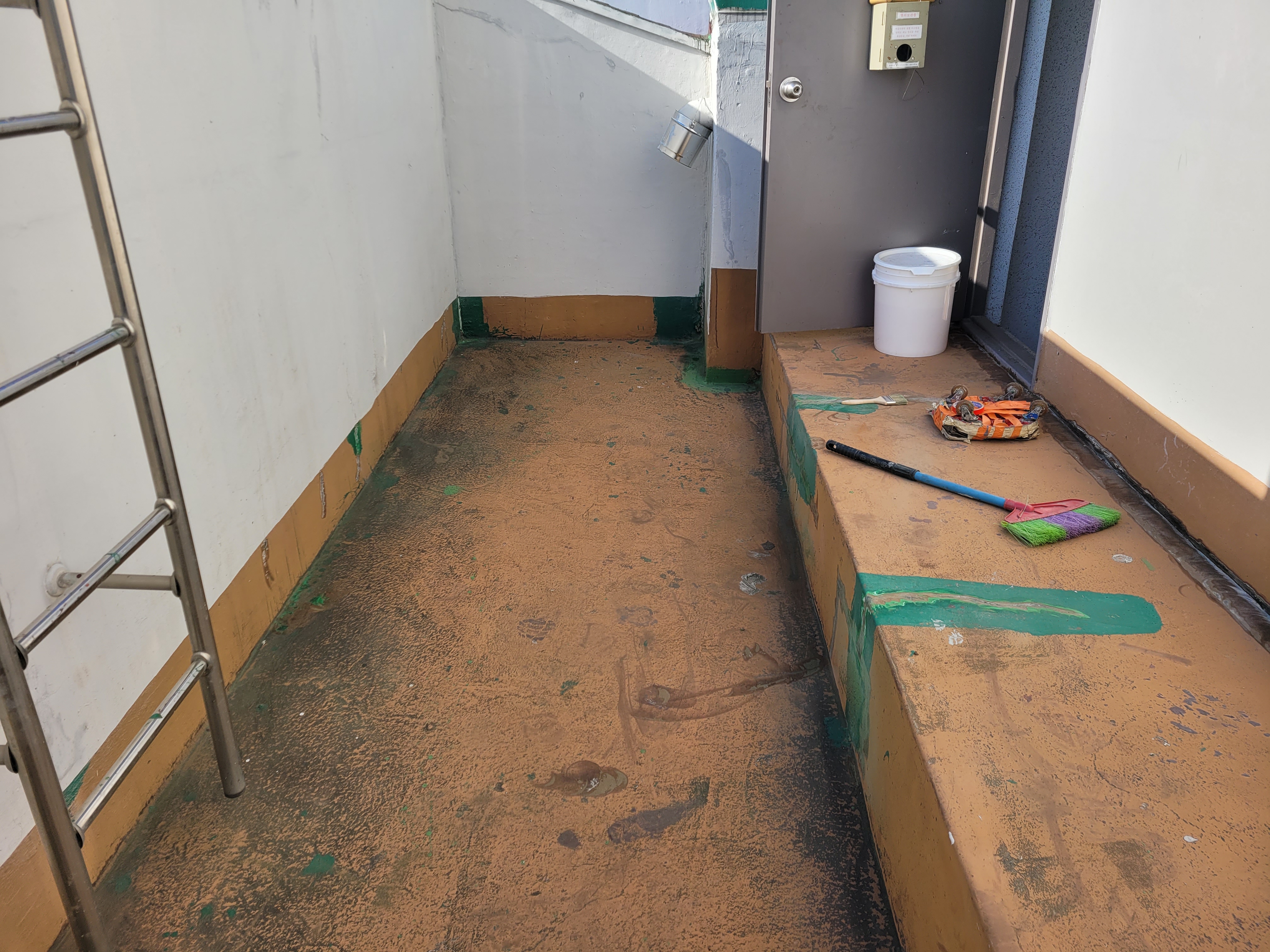 풍림아이원아파트 관리사무소 — 아파트 옥상