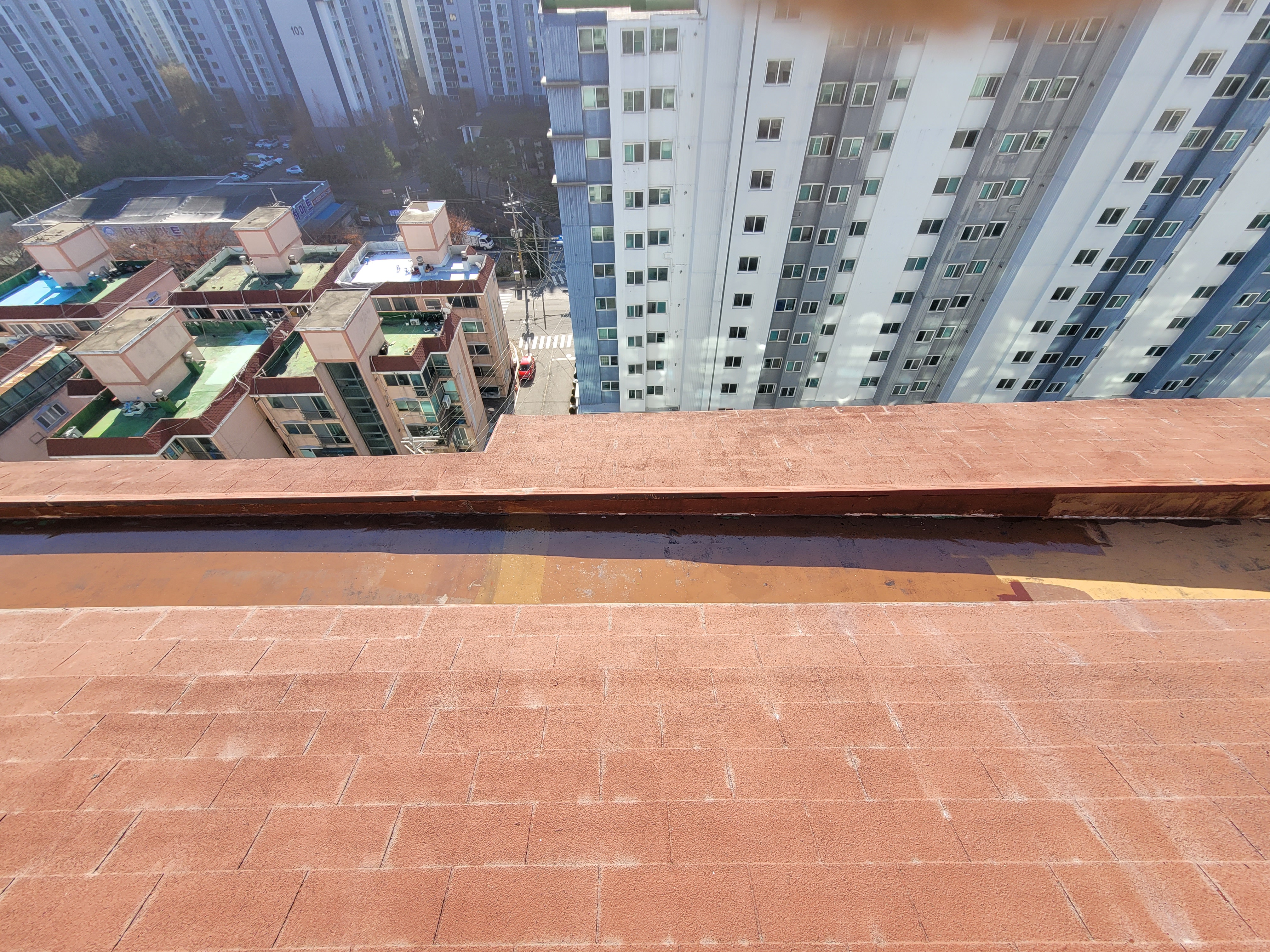 풍림아이원아파트 관리사무소 — 아파트 옥상