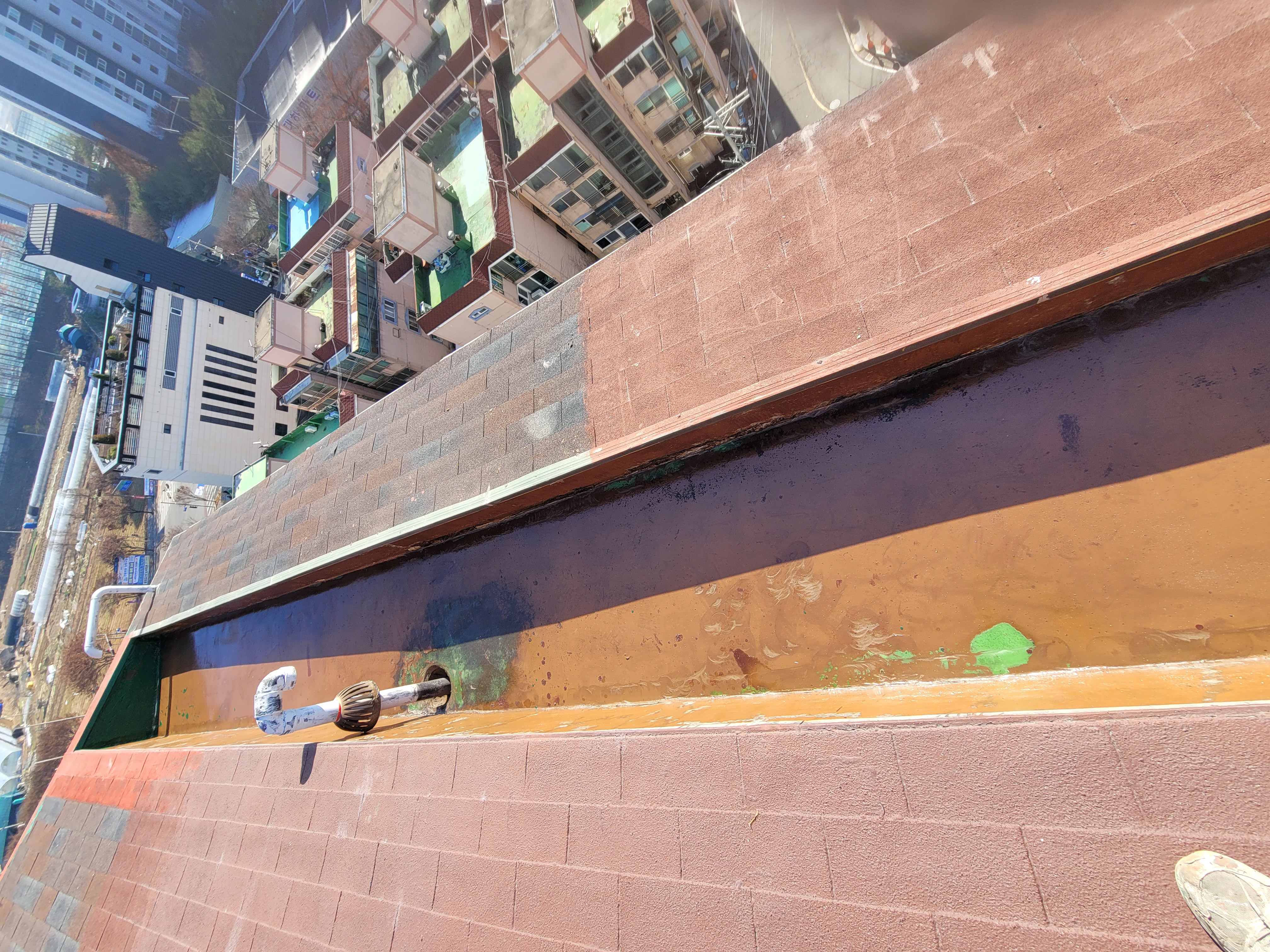 풍림아이원아파트 관리사무소 — 아파트 옥상