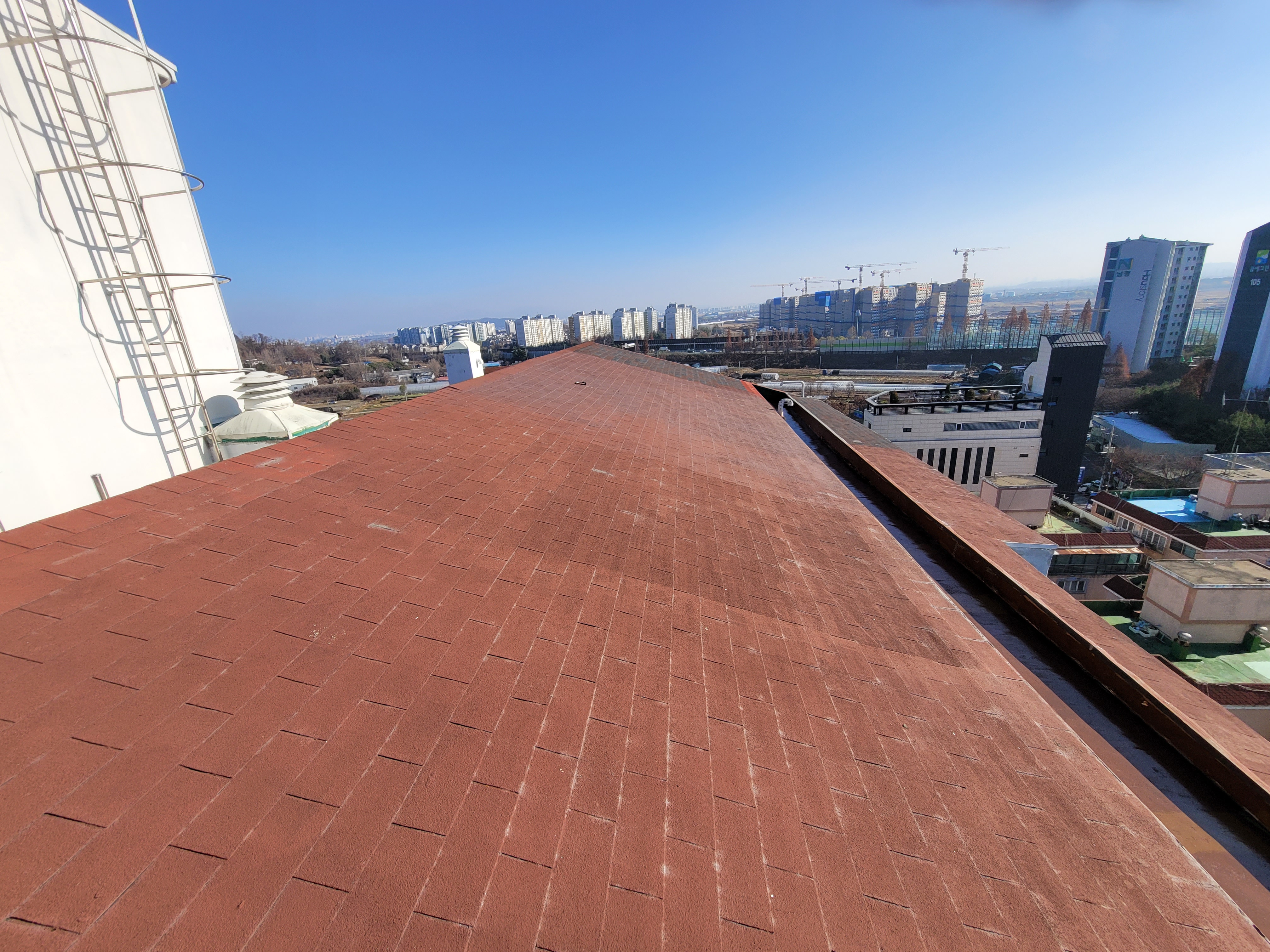 풍림아이원아파트 관리사무소 — 아파트 옥상