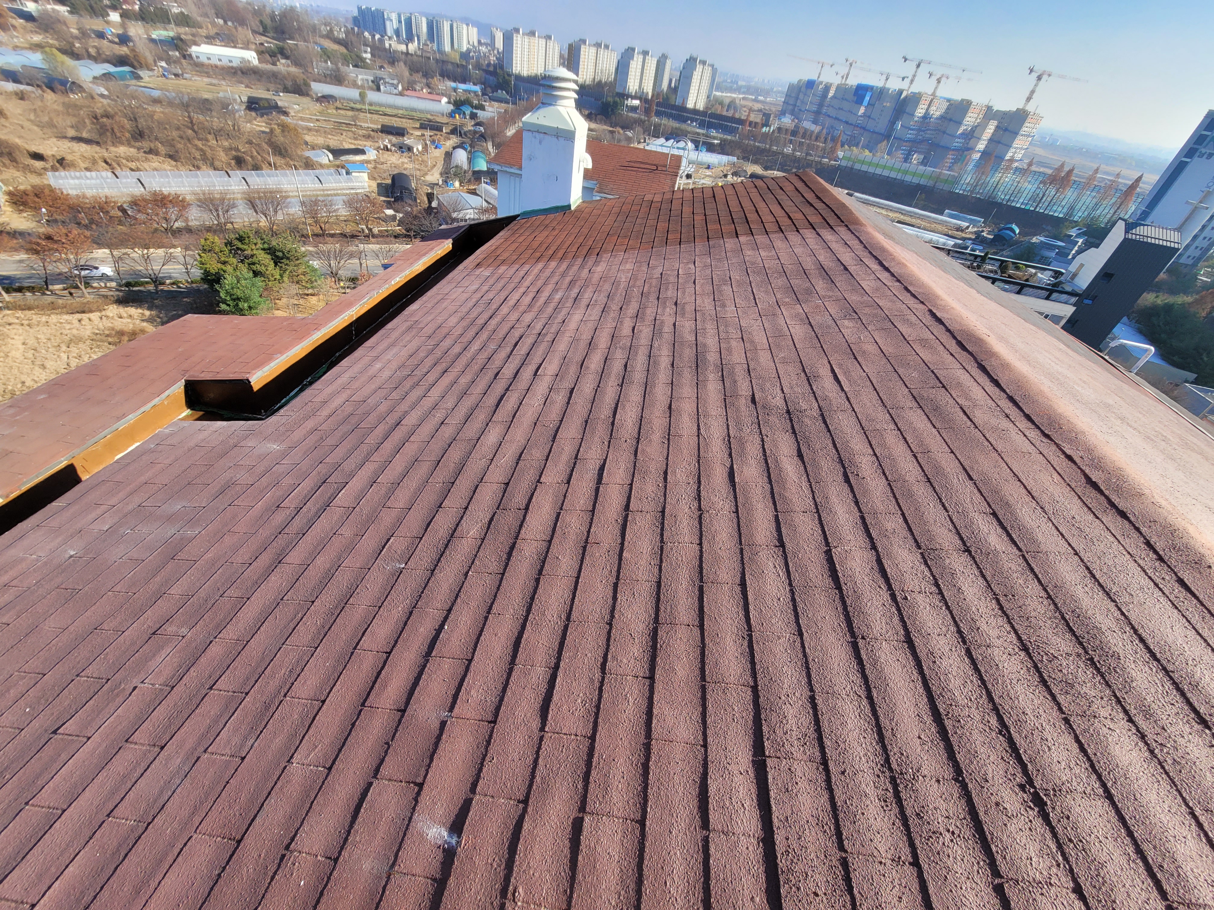 풍림아이원아파트 관리사무소 — 아파트 옥상