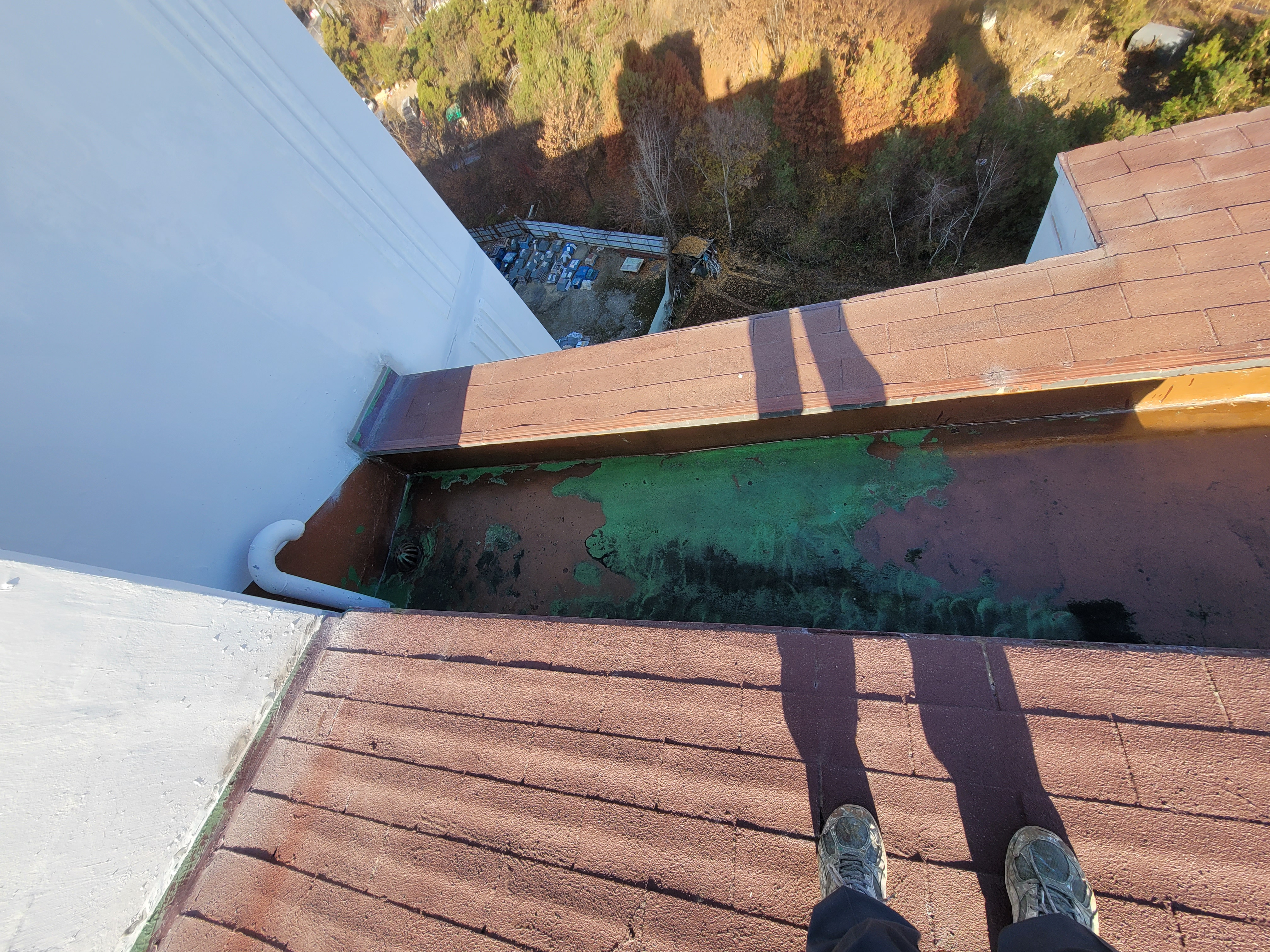 풍림아이원아파트 관리사무소 — 아파트 옥상