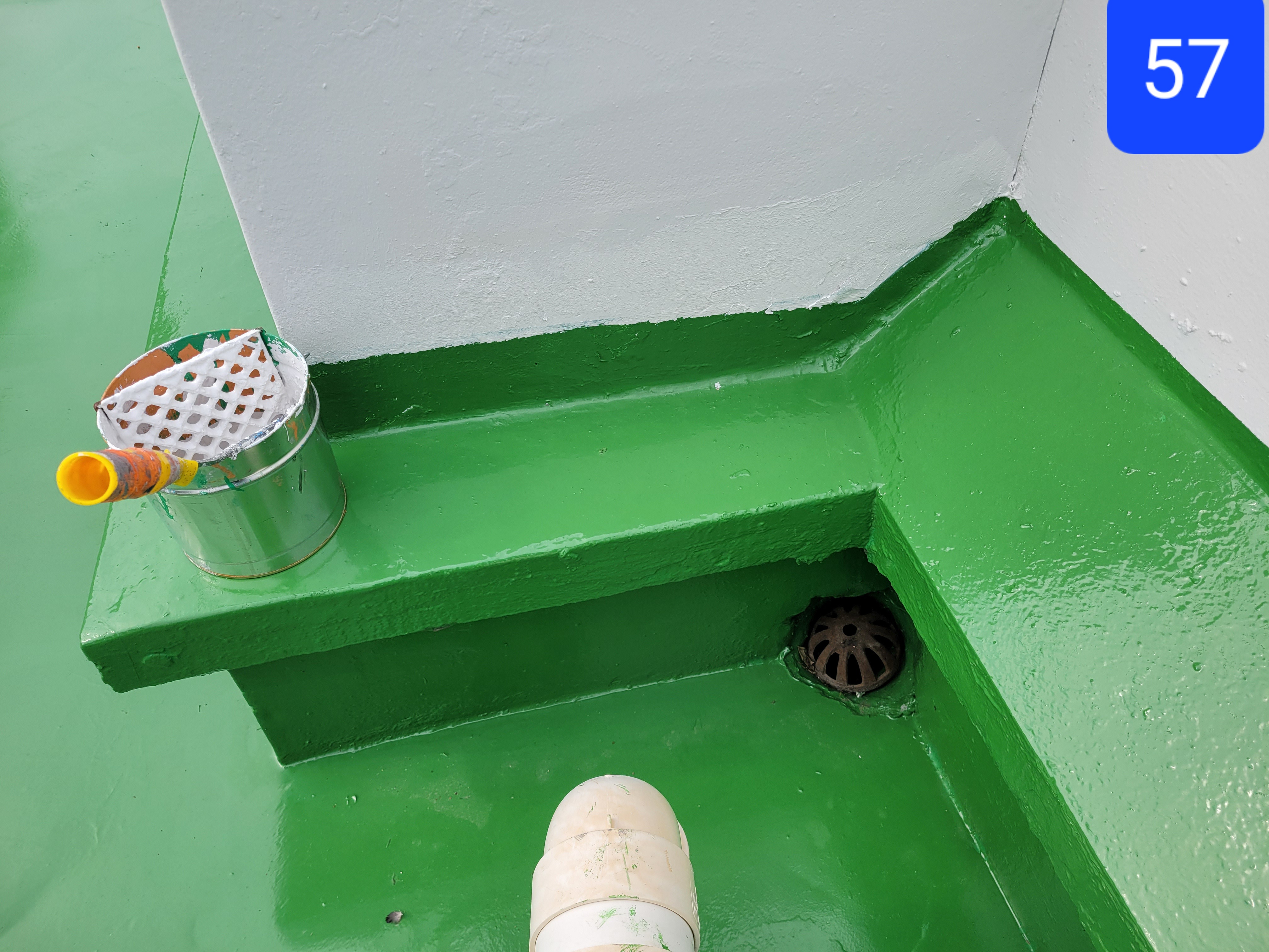 중계 청암3단지 아파트 — 아파트 도장