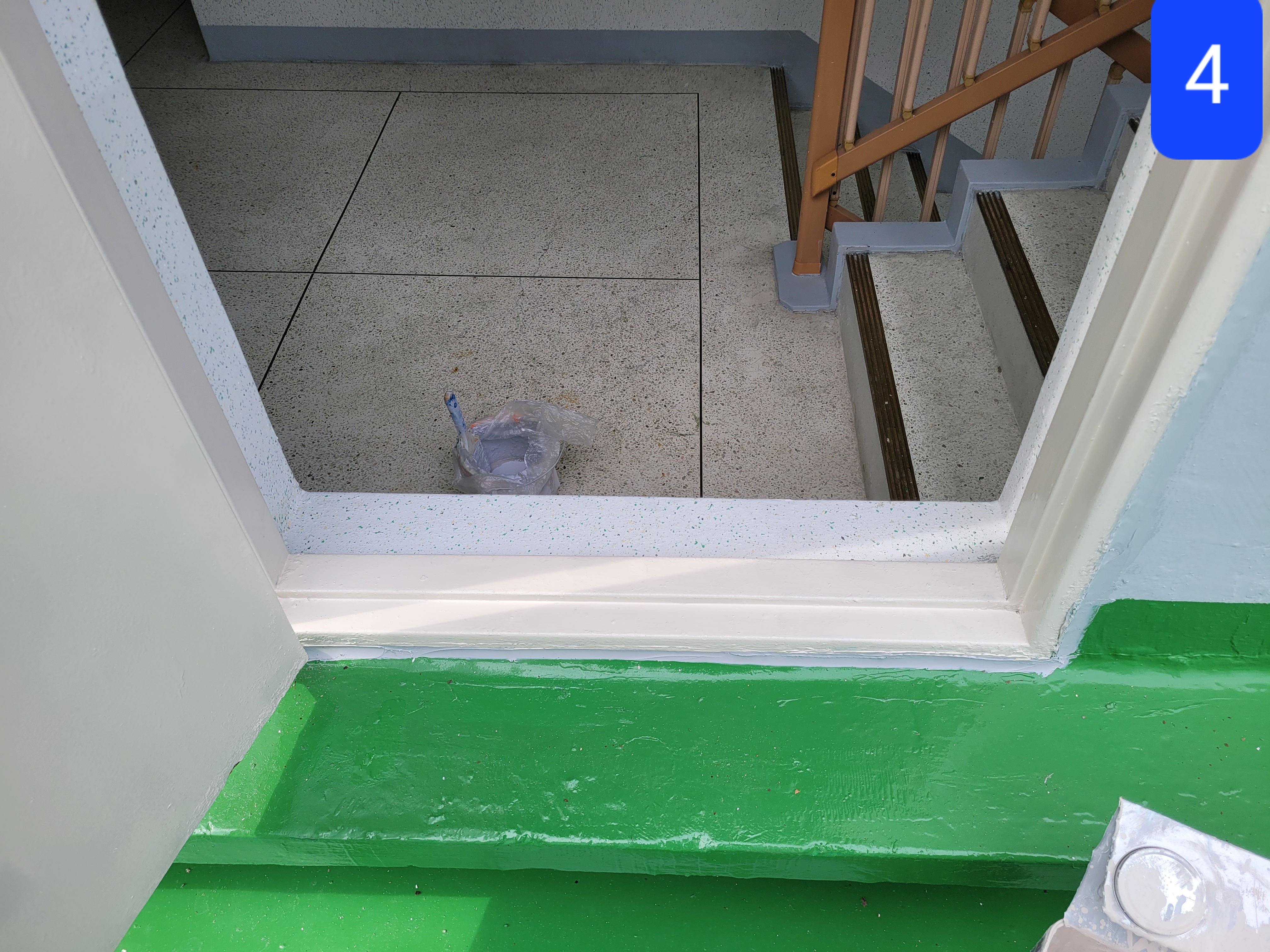 중계 청암3단지 아파트 — 아파트 도장