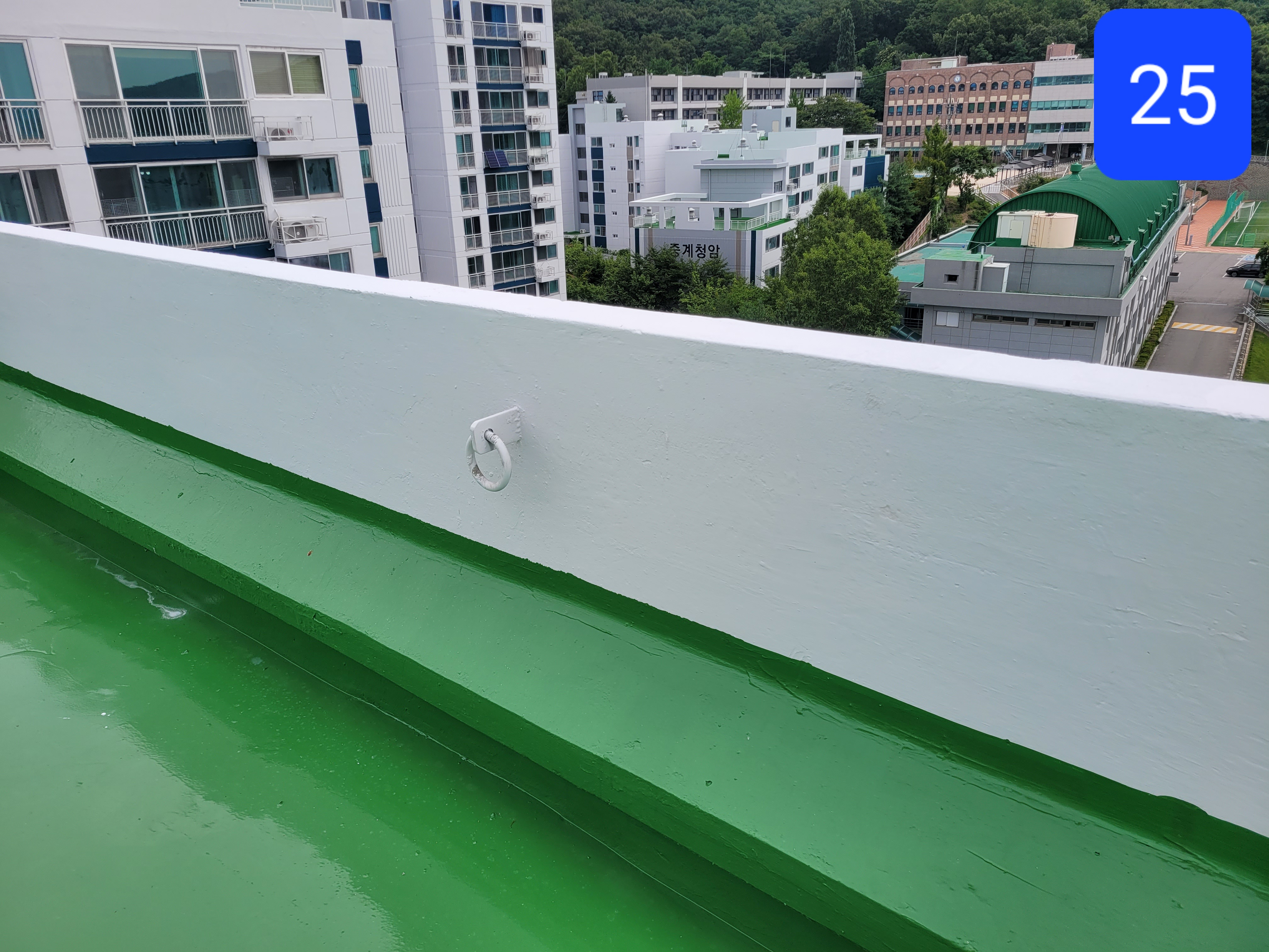 중계 청암3단지 아파트 — 아파트 도장