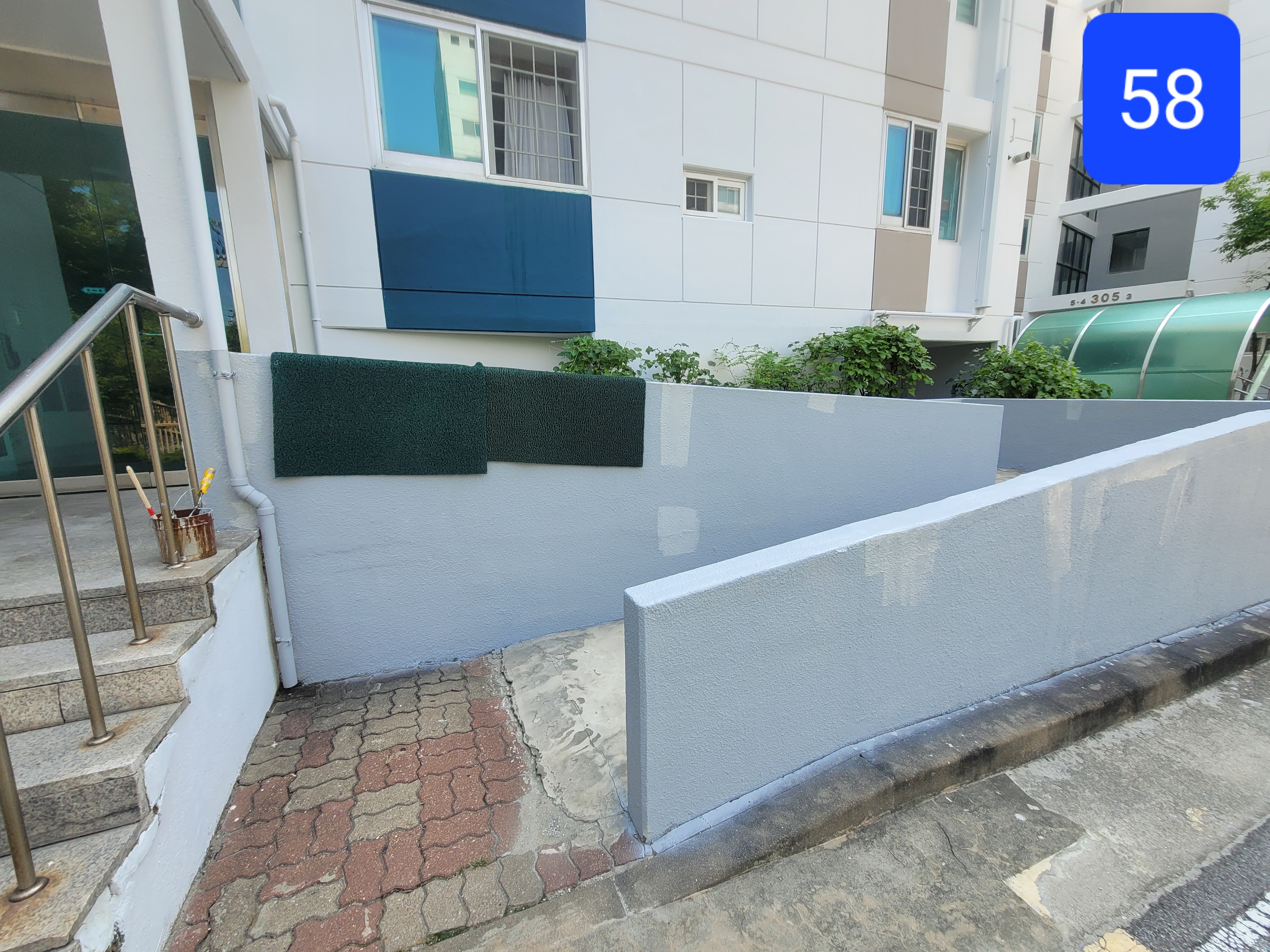 중계 청암3단지 아파트 — 아파트 도장