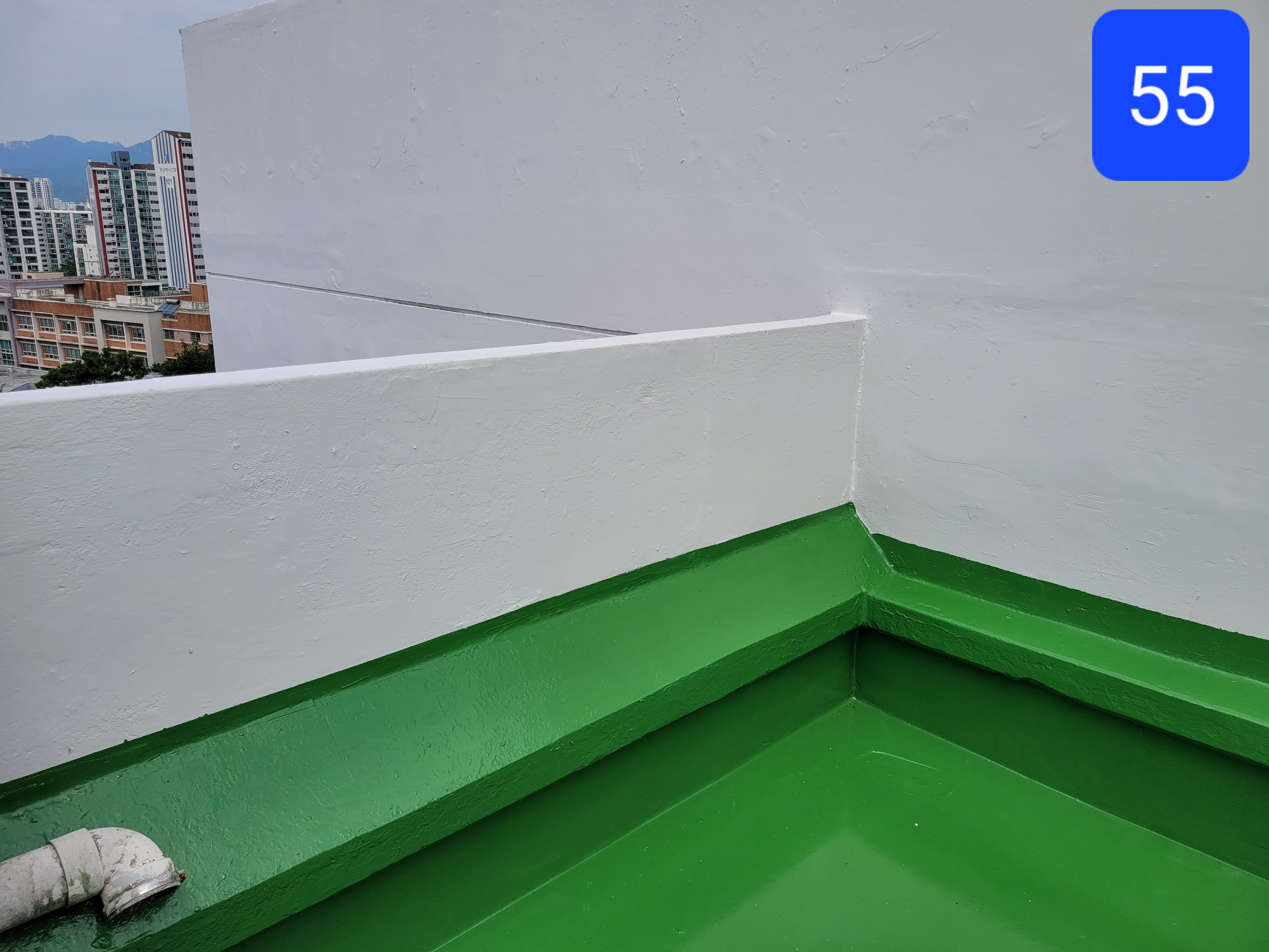 중계 청암3단지 아파트 — 아파트 도장