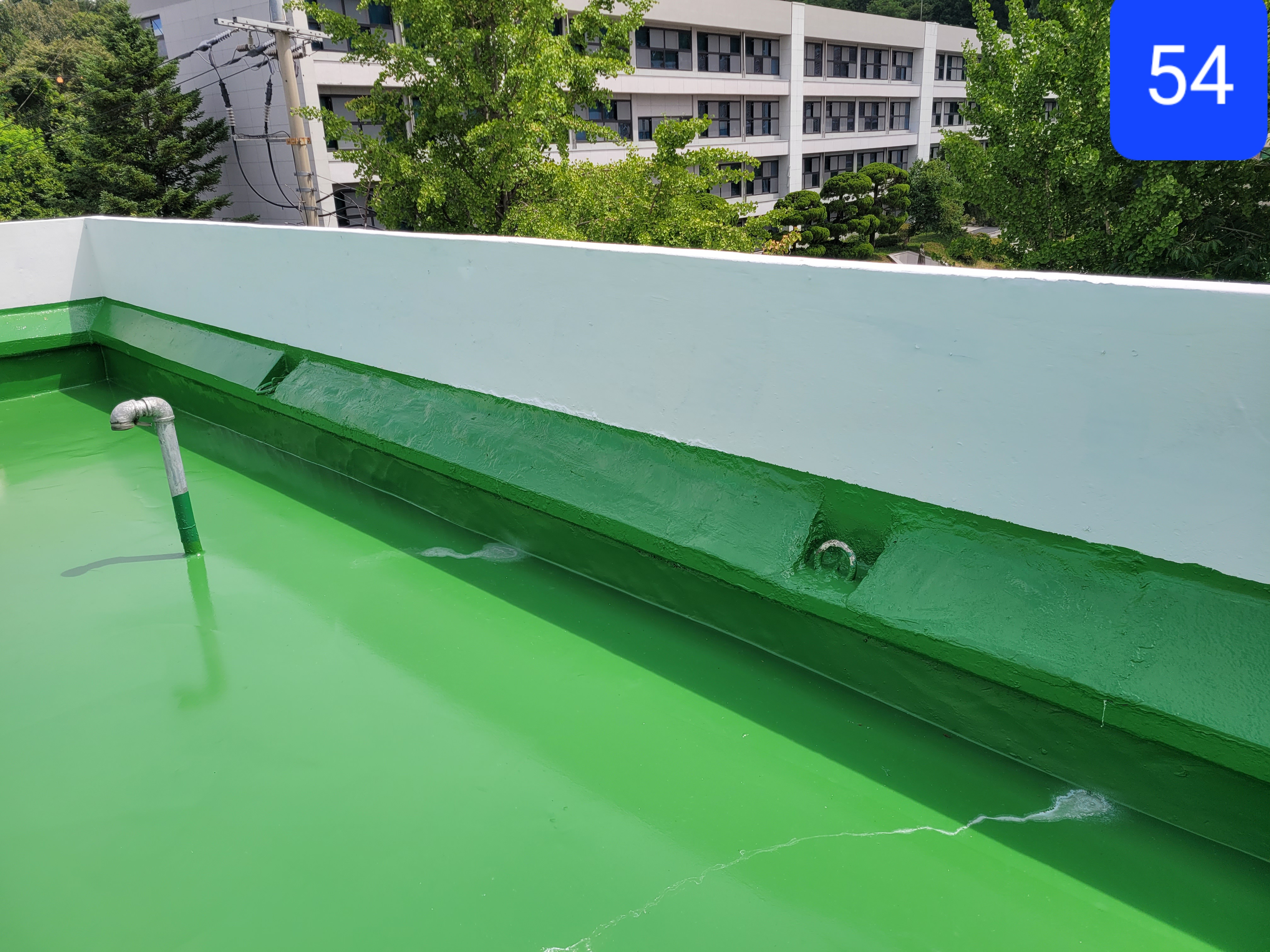 중계 청암3단지 아파트 — 아파트 도장