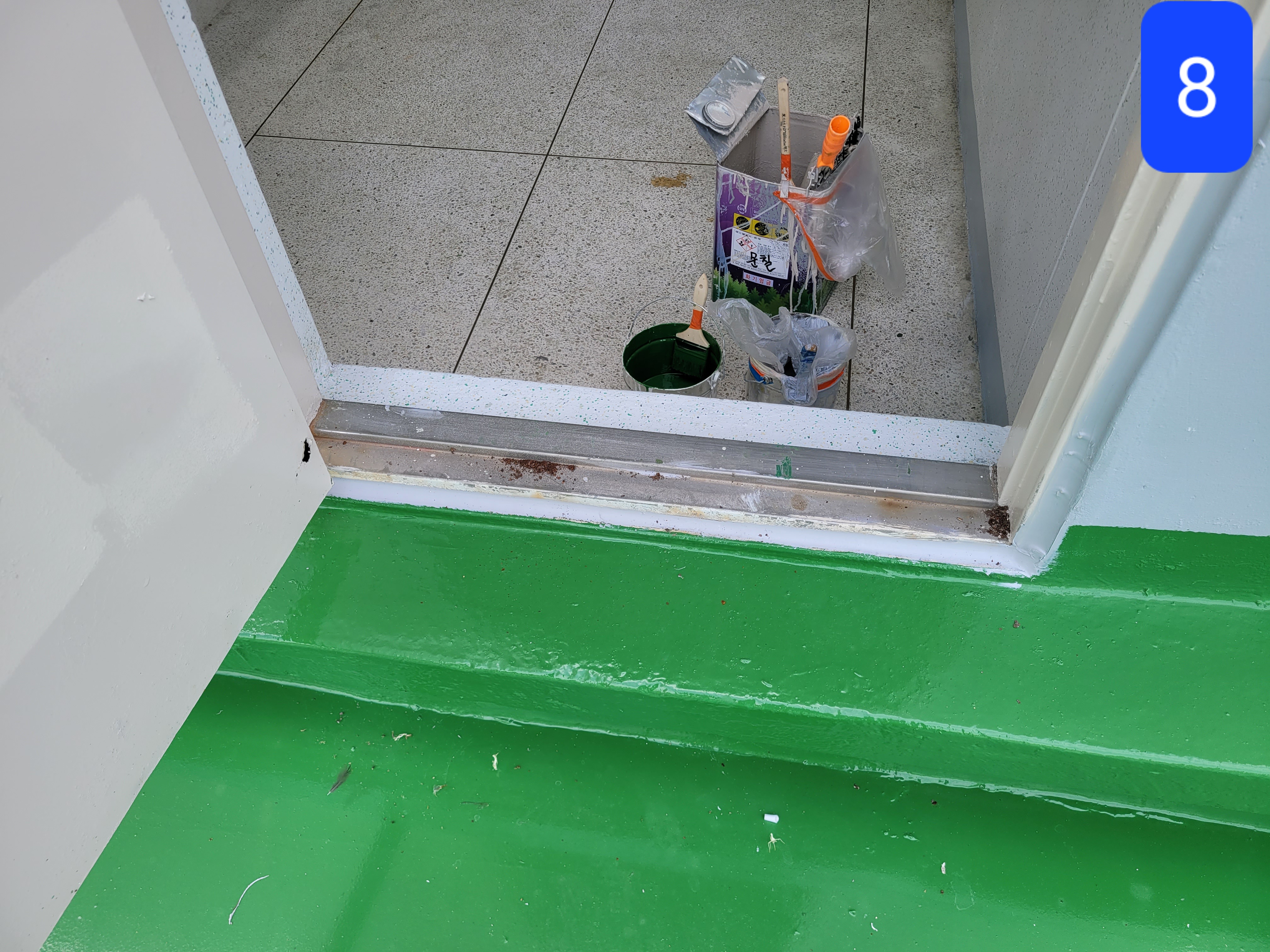 중계 청암3단지 아파트 — 아파트 도장