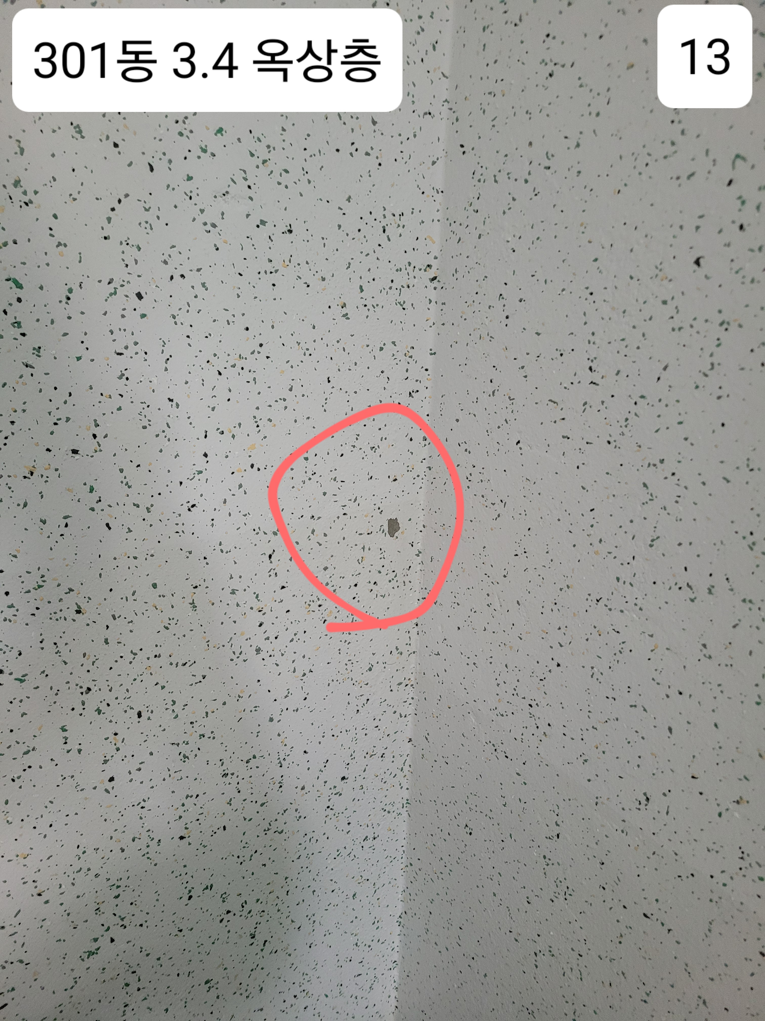 중계 청암3단지 아파트 — 아파트 도장