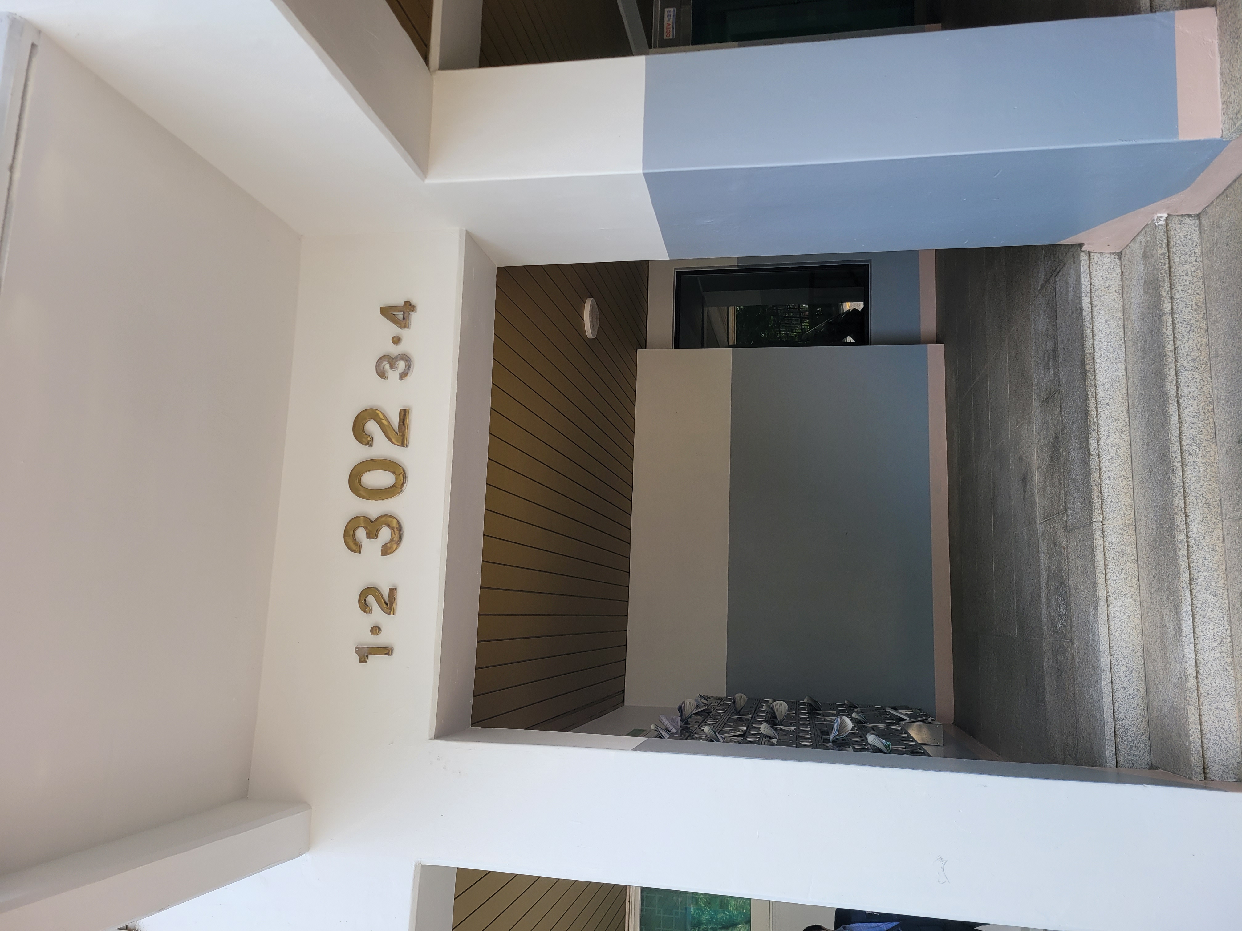 중계 청암3단지 아파트 — 아파트 도장