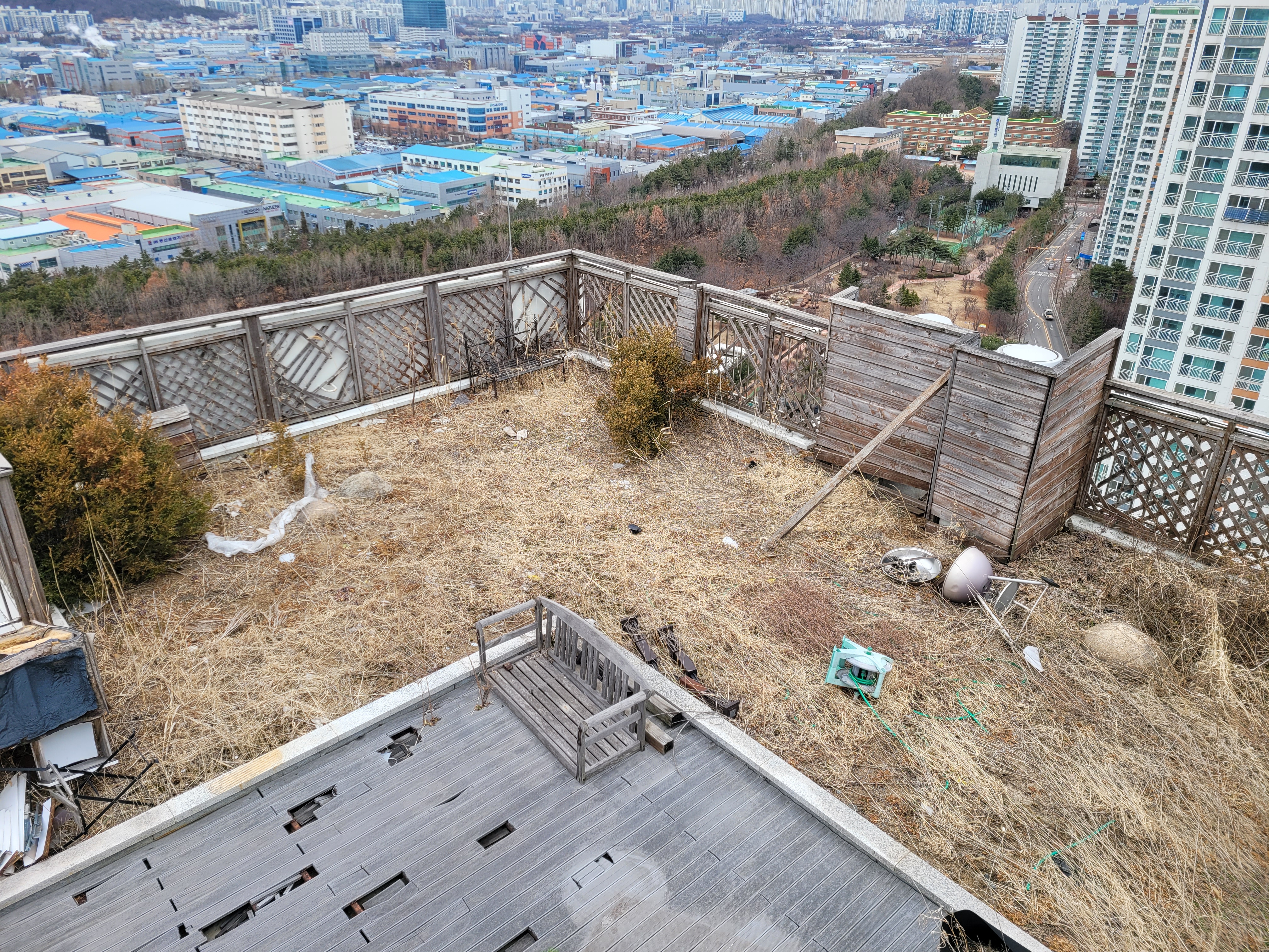 논현파크포레아파트 — 아파트 외벽