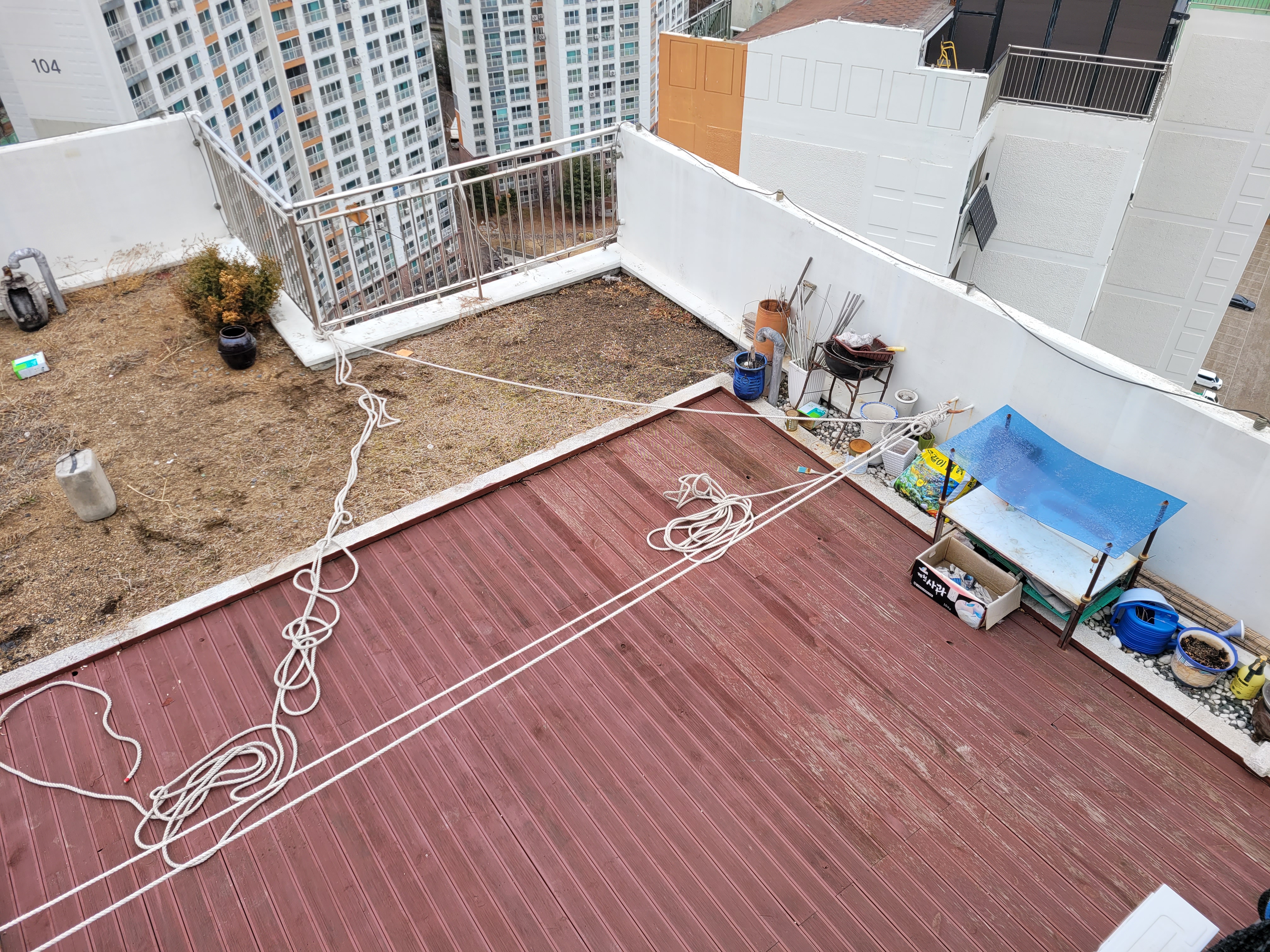 논현파크포레아파트 — 아파트 외벽