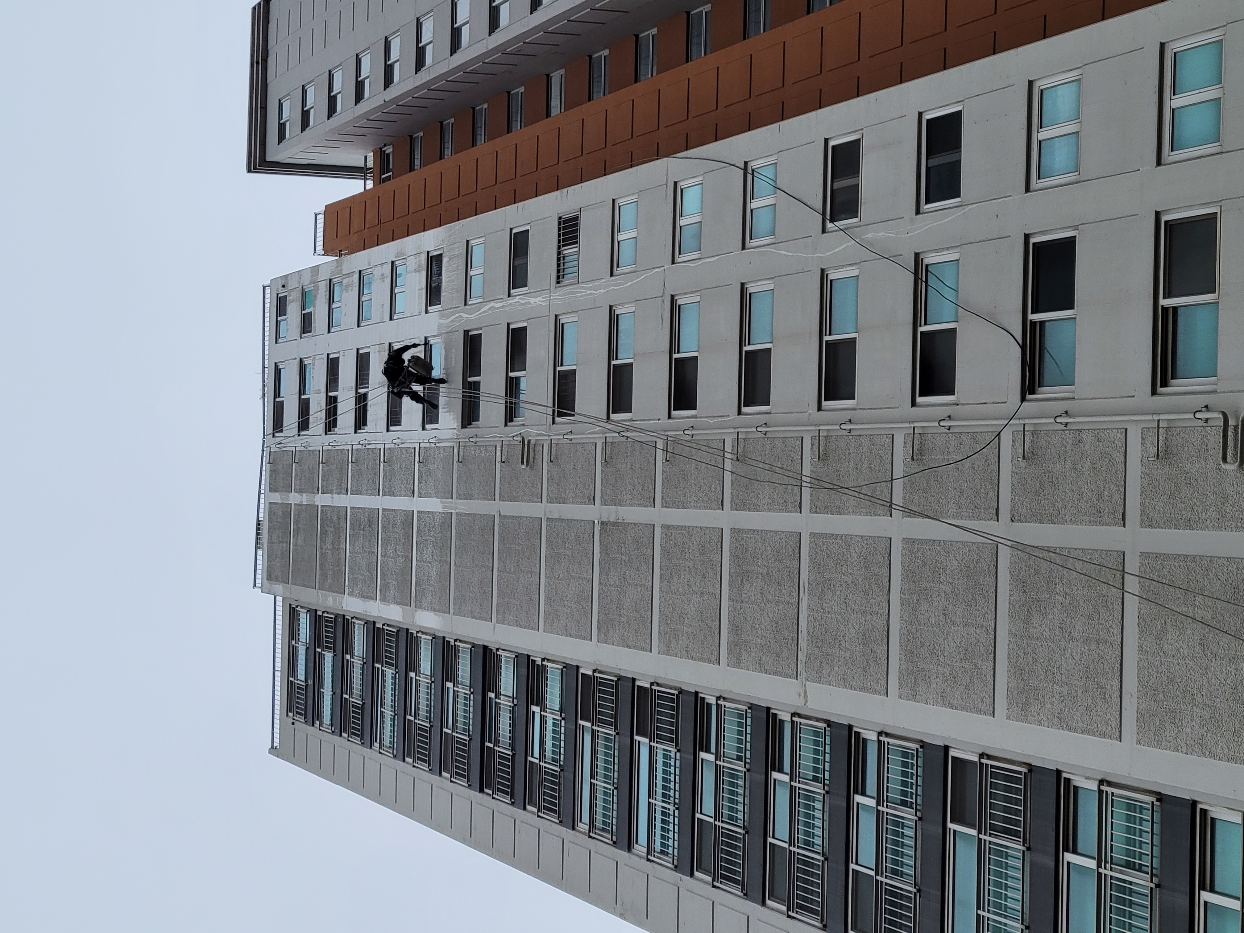 논현파크포레아파트 — 아파트 외벽