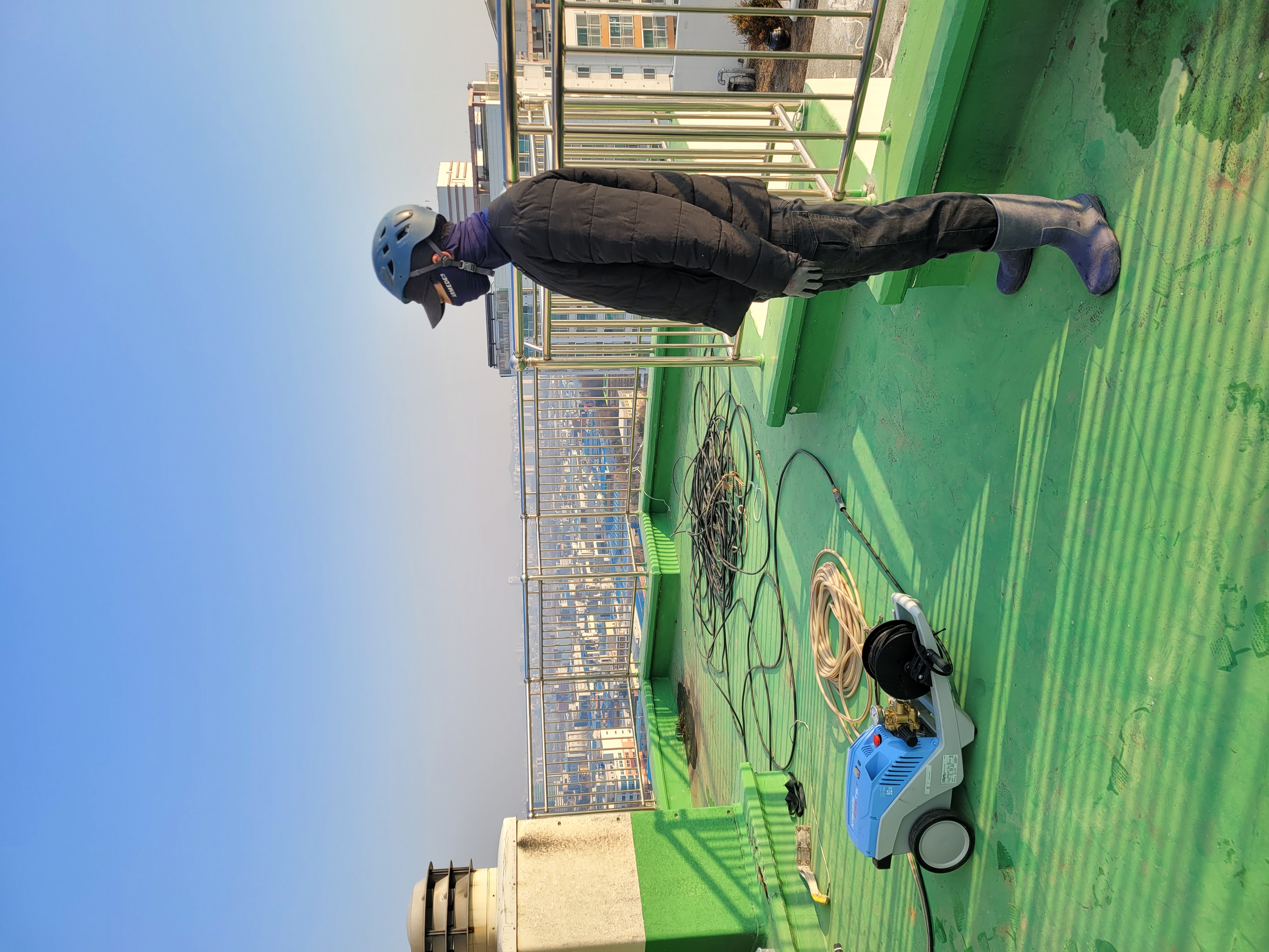 논현파크포레아파트 — 아파트 외벽