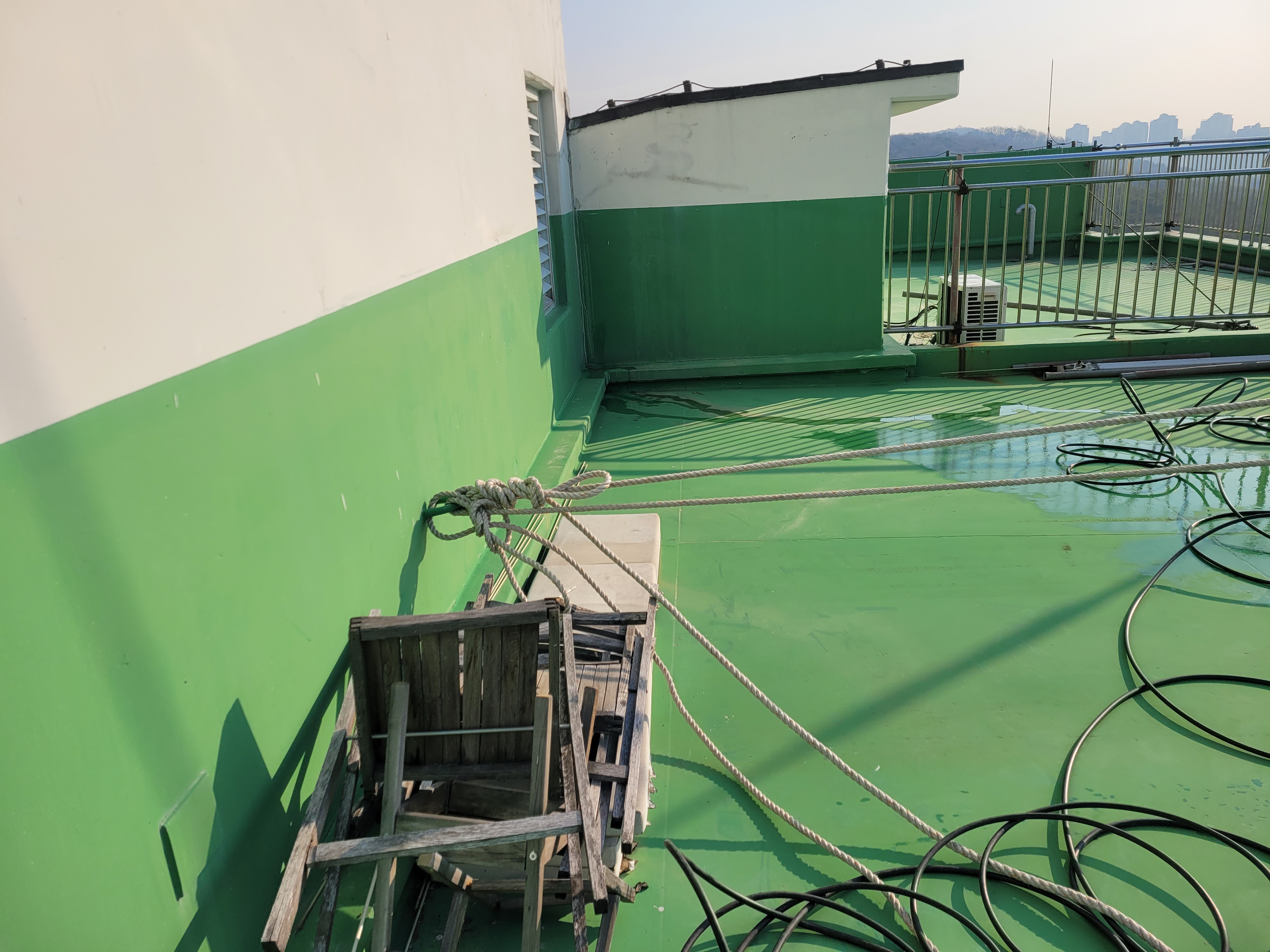 논현파크포레아파트 — 아파트 외벽