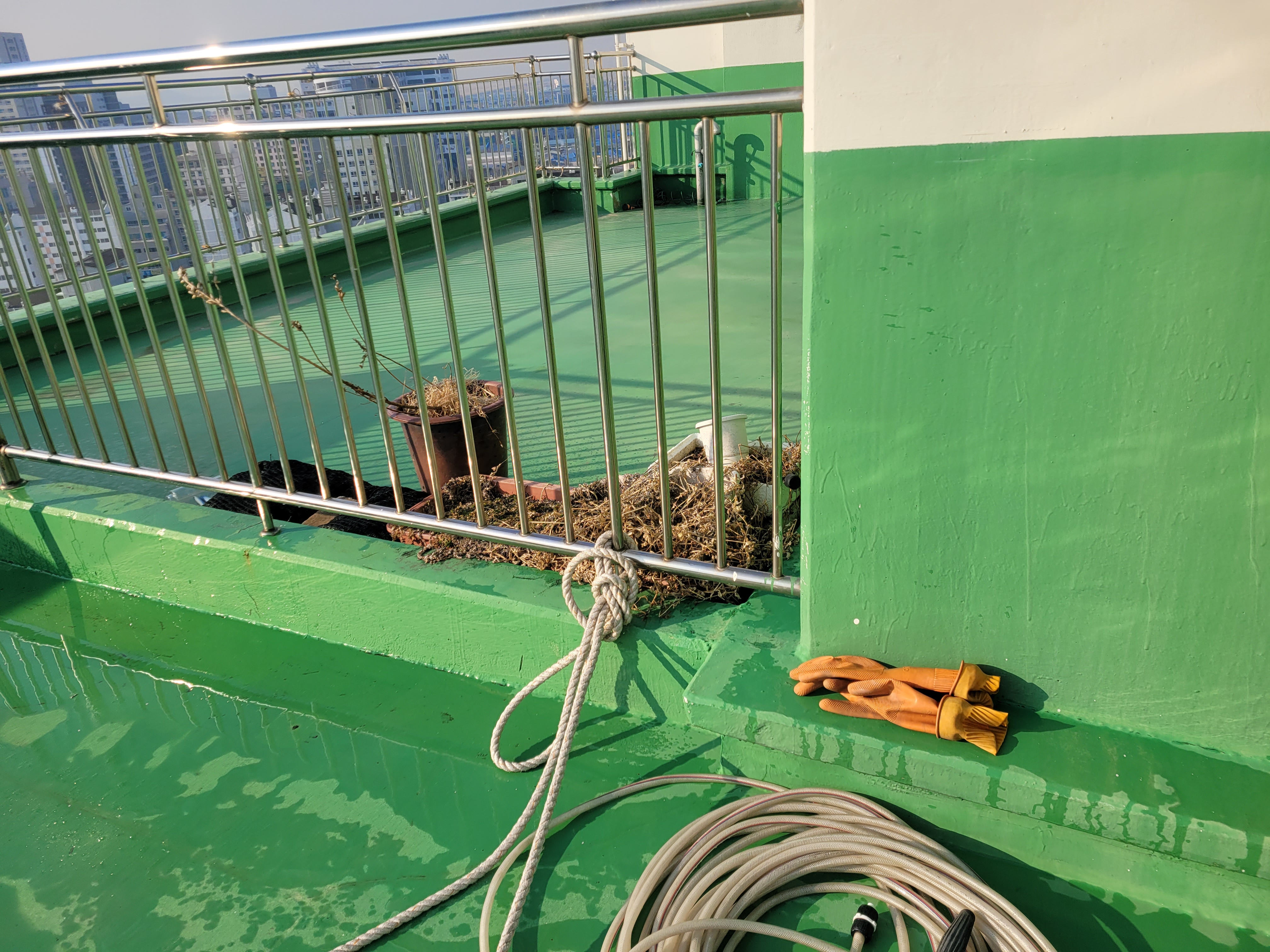 논현파크포레아파트 — 아파트 외벽