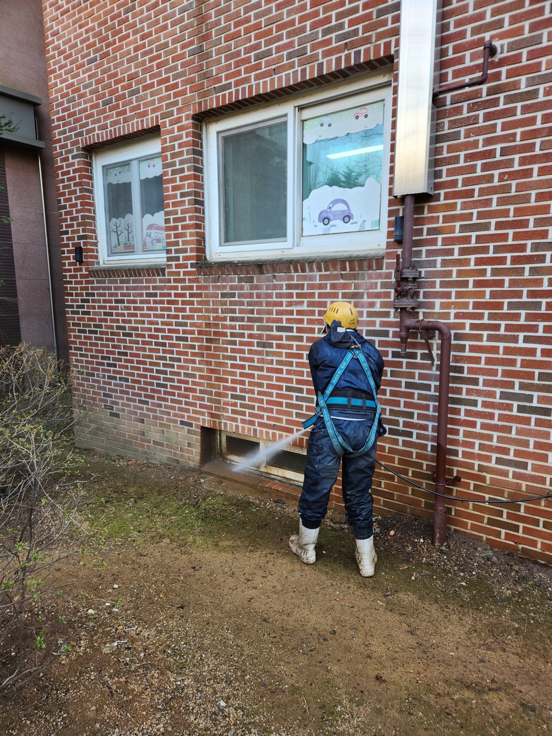 논현파크포레아파트 — 아파트 외벽