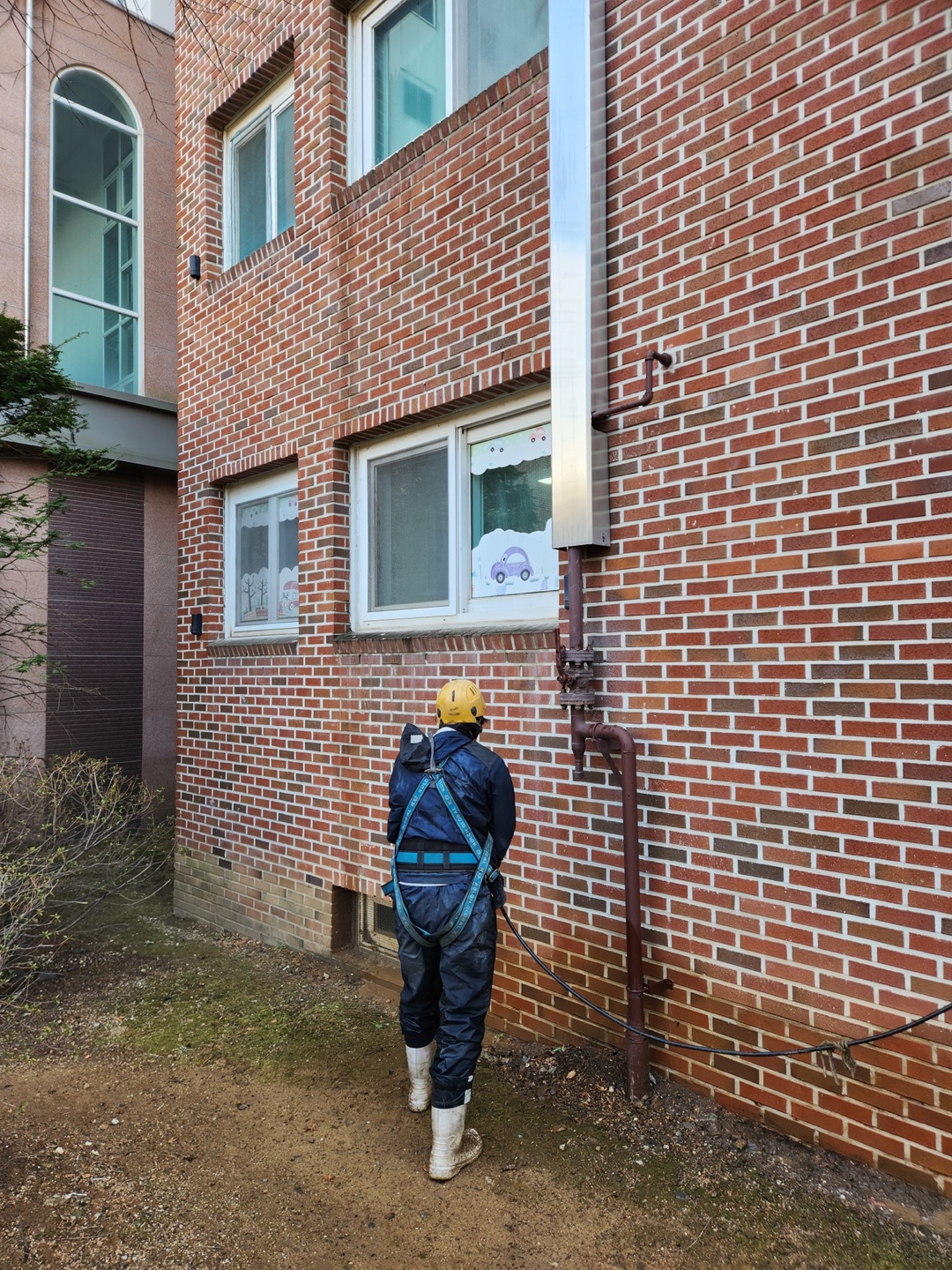 논현파크포레아파트 — 아파트 외벽