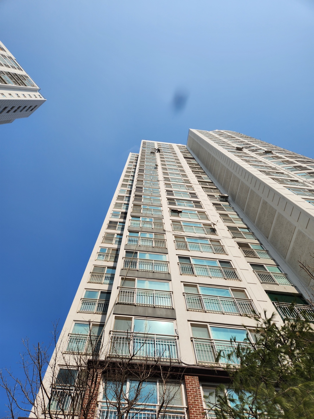 논현파크포레아파트 — 아파트 외벽