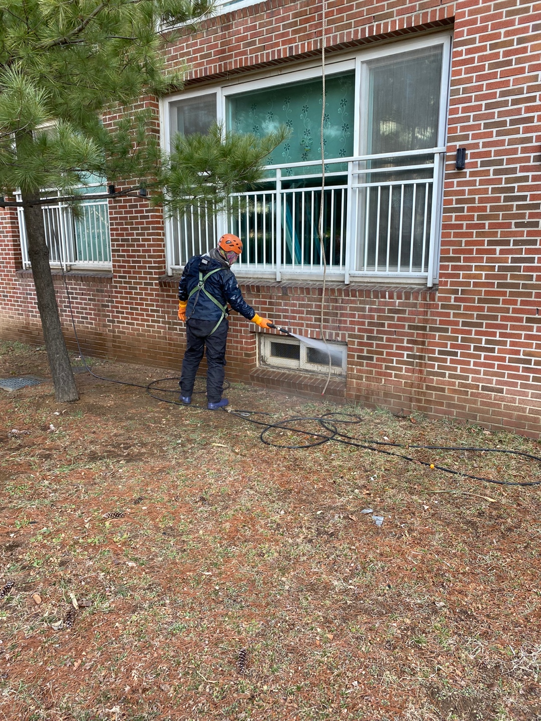 논현파크포레아파트 — 아파트 외벽