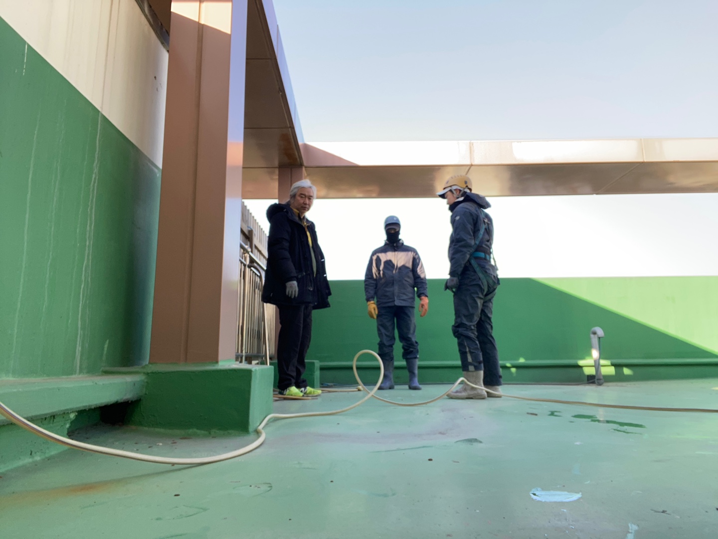 논현파크포레아파트 — 아파트 외벽