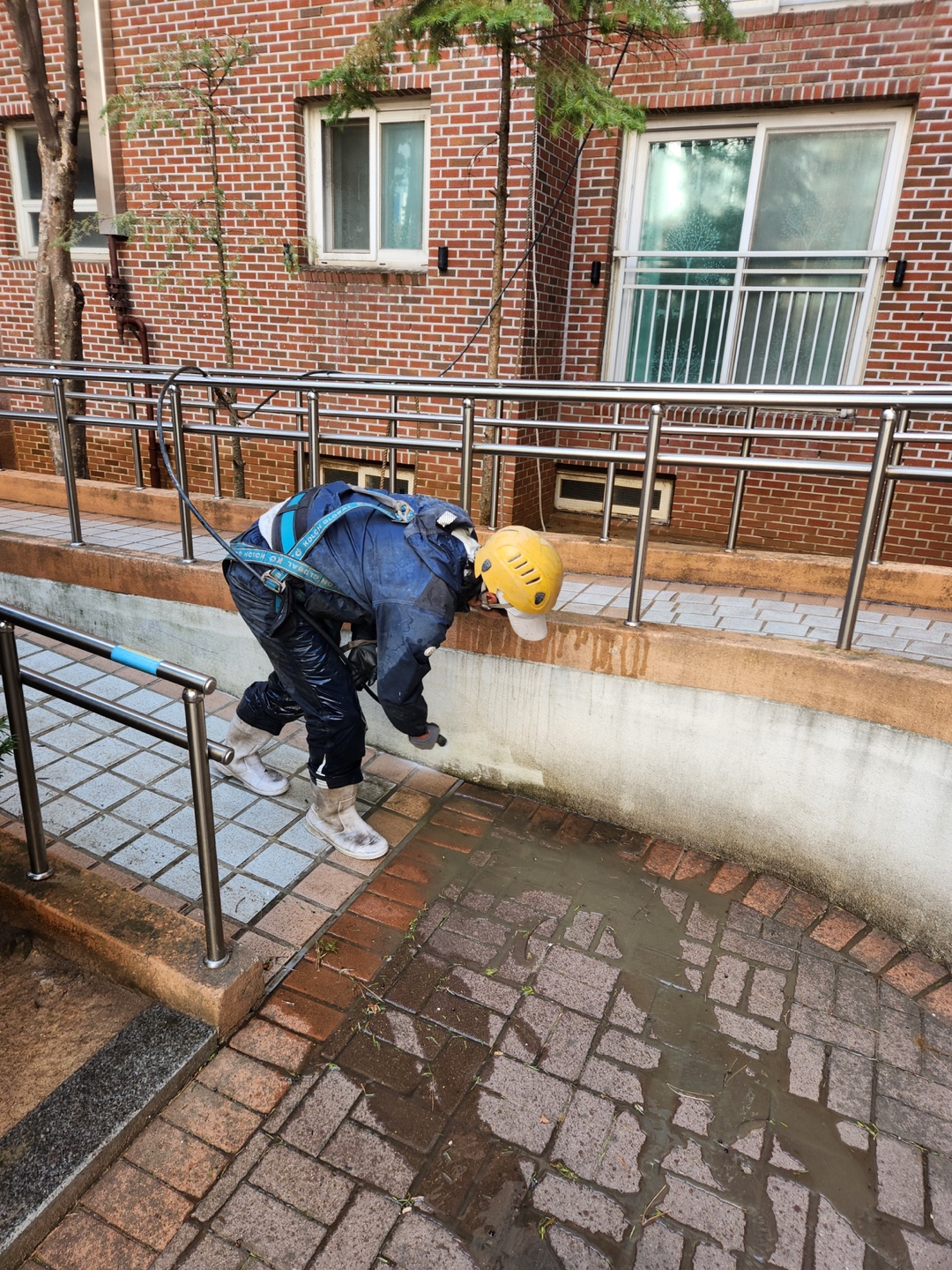 논현파크포레아파트 — 아파트 외벽