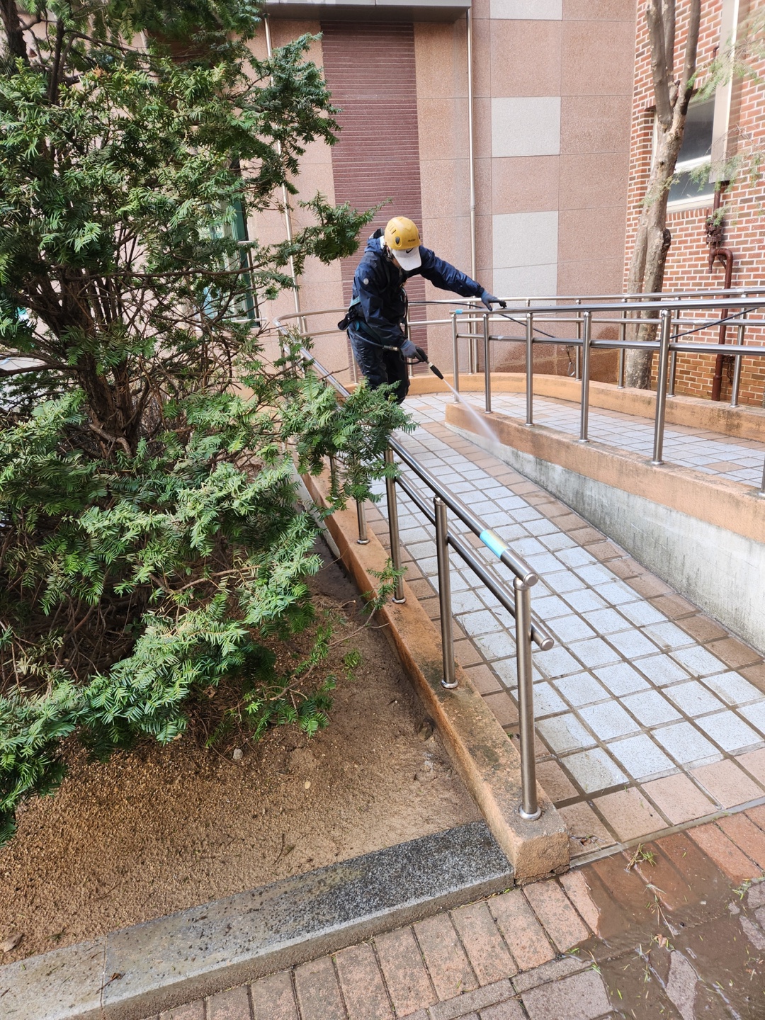 논현파크포레아파트 — 아파트 외벽