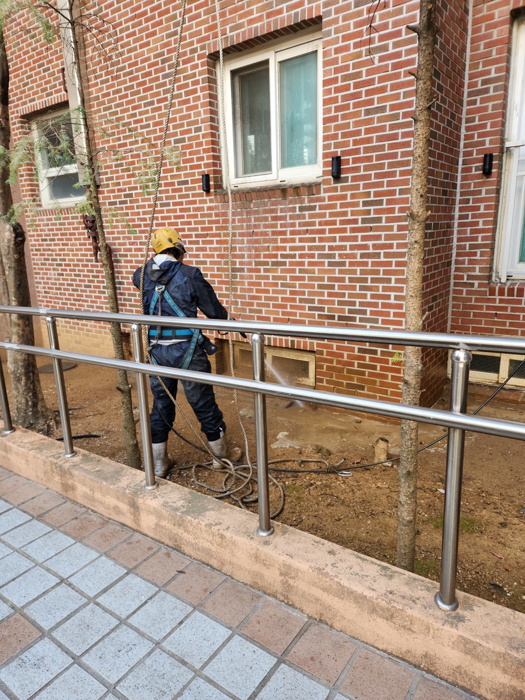 논현파크포레아파트 — 아파트 외벽