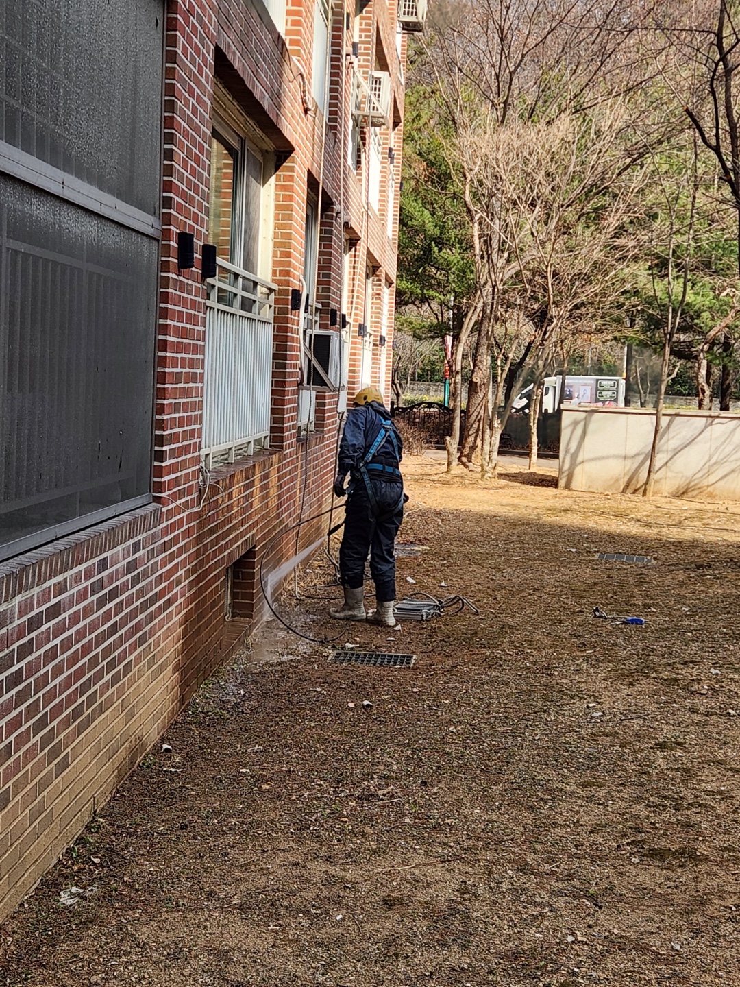 논현파크포레아파트 — 아파트 외벽